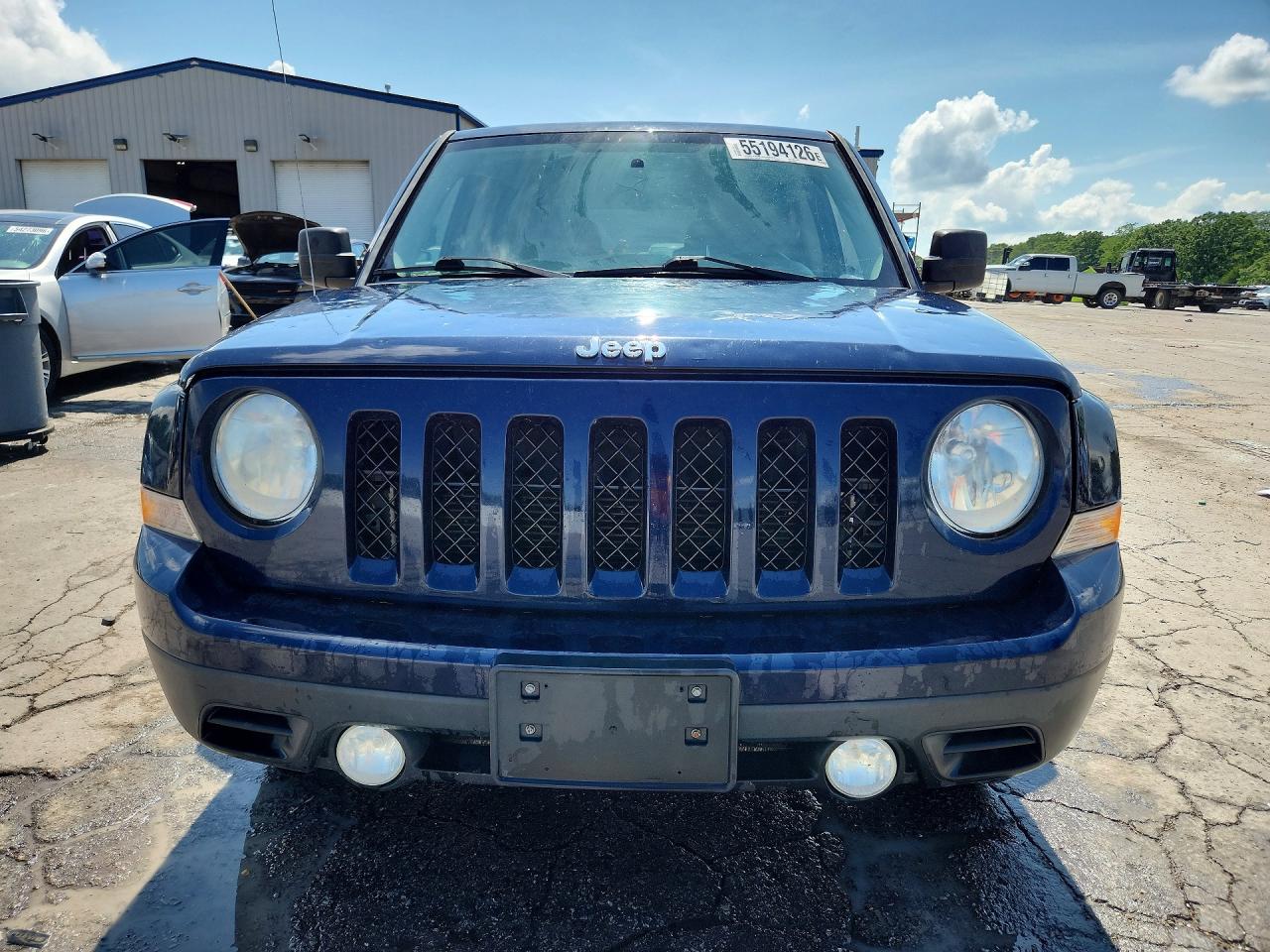 2014 Jeep Patriot Latitude Blue vin: 1C4NJRFB5ED506908