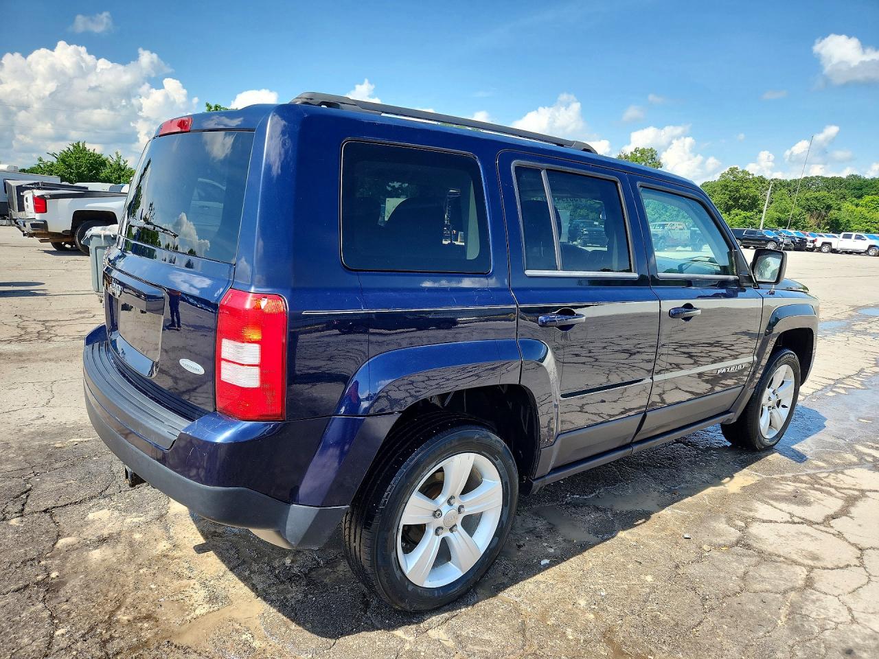 2014 Jeep Patriot Latitude Blue vin: 1C4NJRFB5ED506908