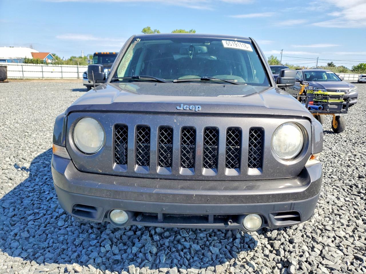 2014 Jeep Patriot Latitude Gray vin: 1C4NJRFB5ED910310