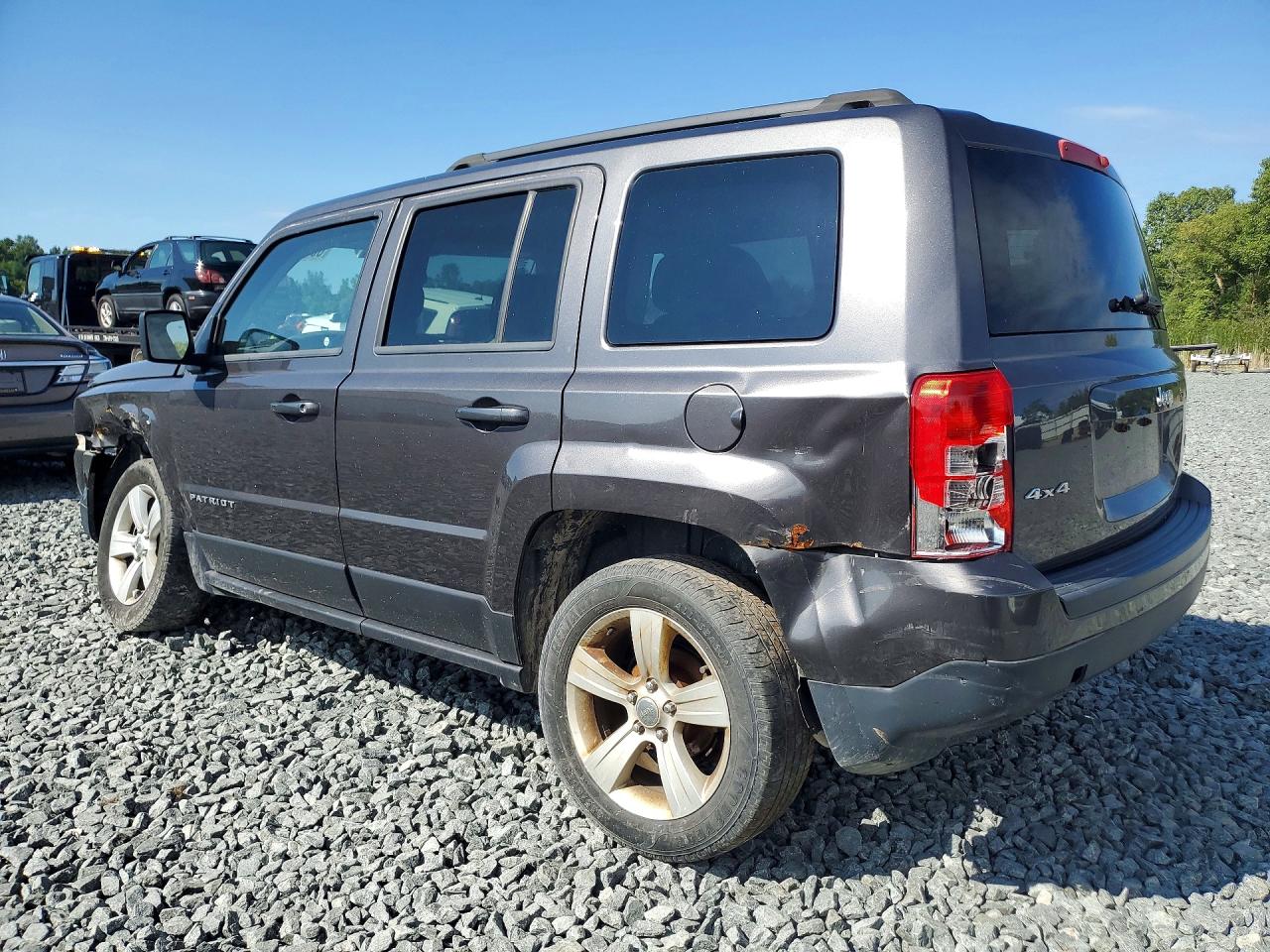 2014 Jeep Patriot Latitude Gray vin: 1C4NJRFB5ED910310