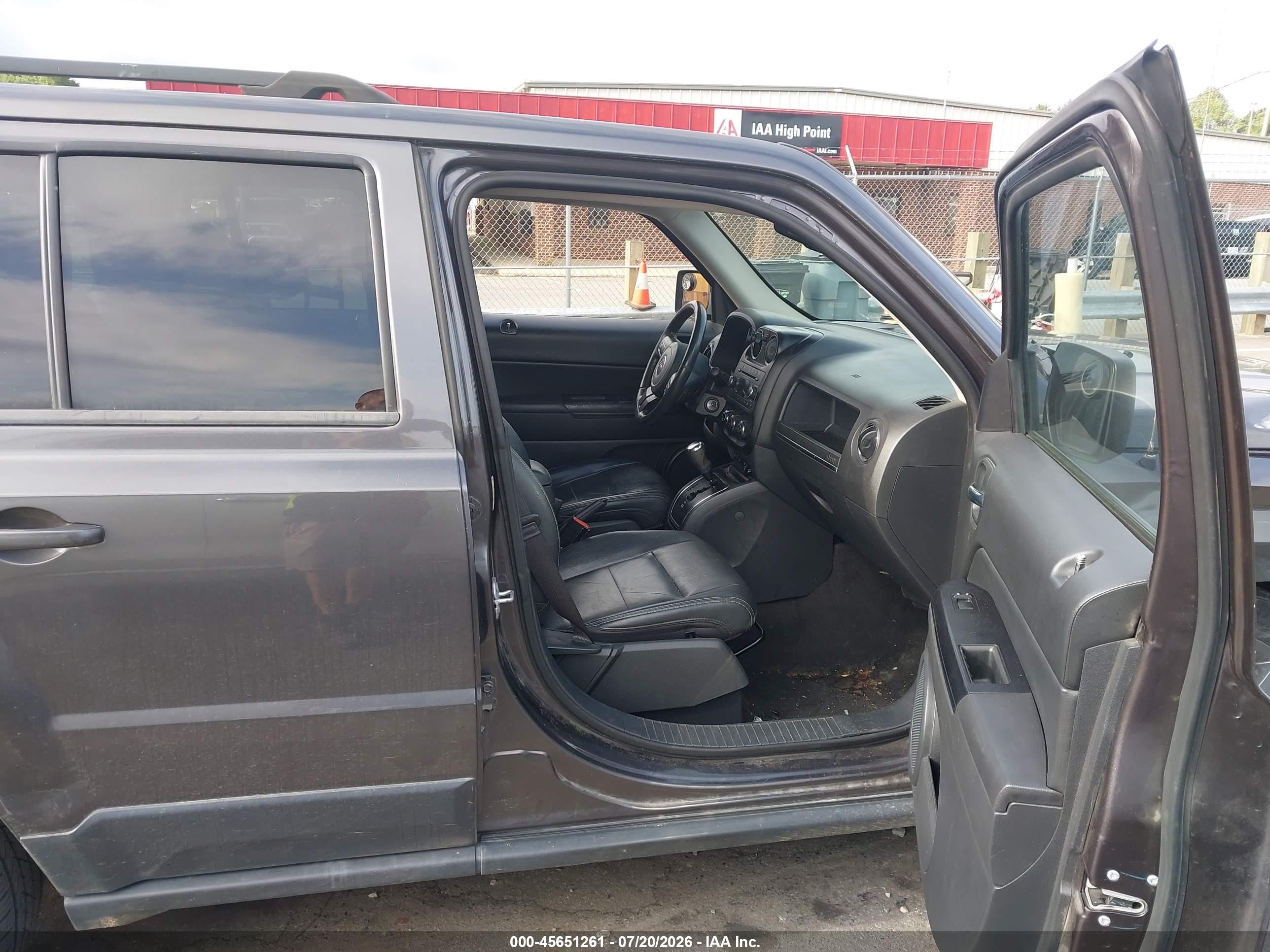 2015 Jeep Patriot High Altitude Edition Gray vin: 1C4NJRFB5FD218033