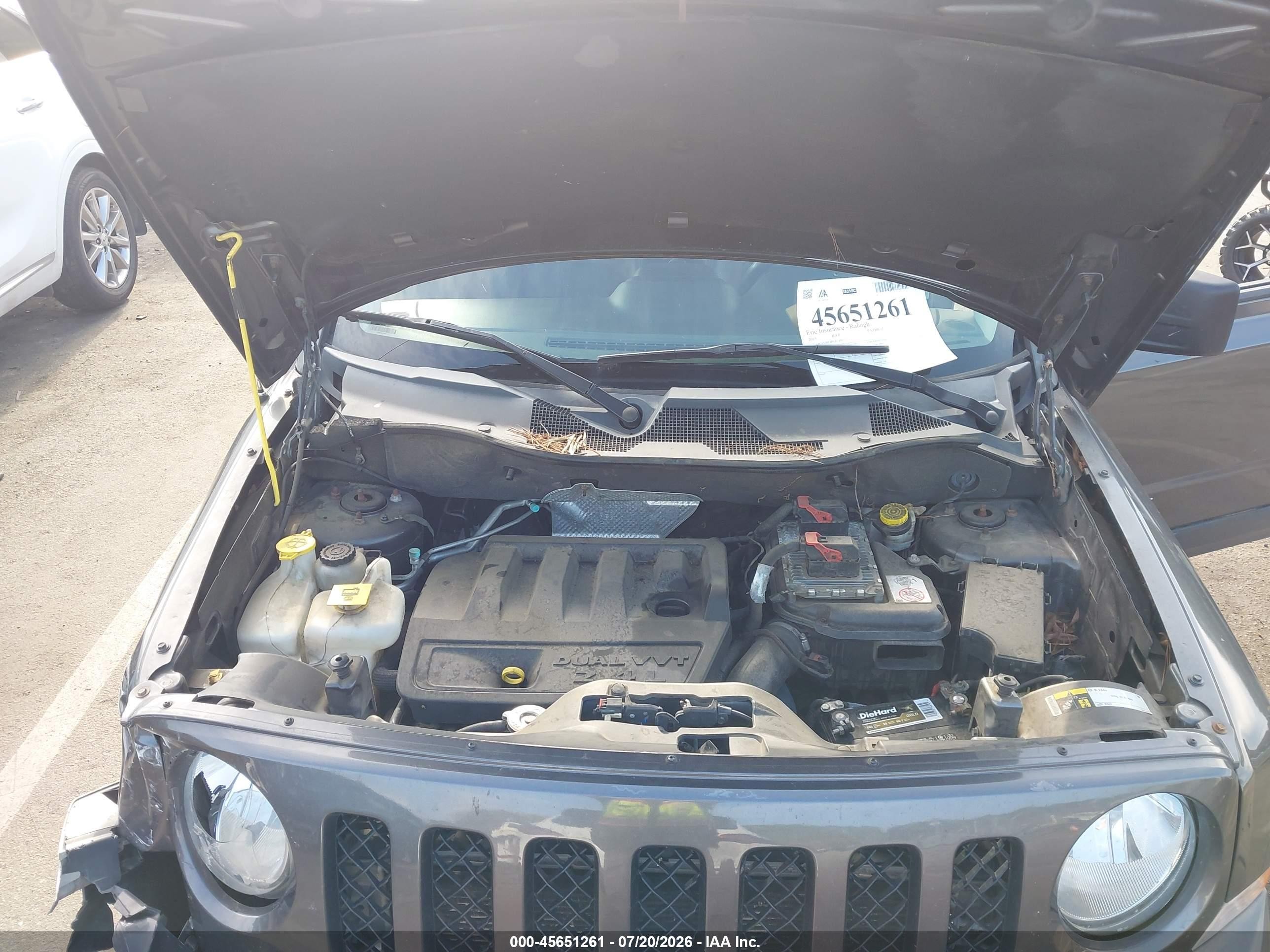 2015 Jeep Patriot High Altitude Edition Gray vin: 1C4NJRFB5FD218033