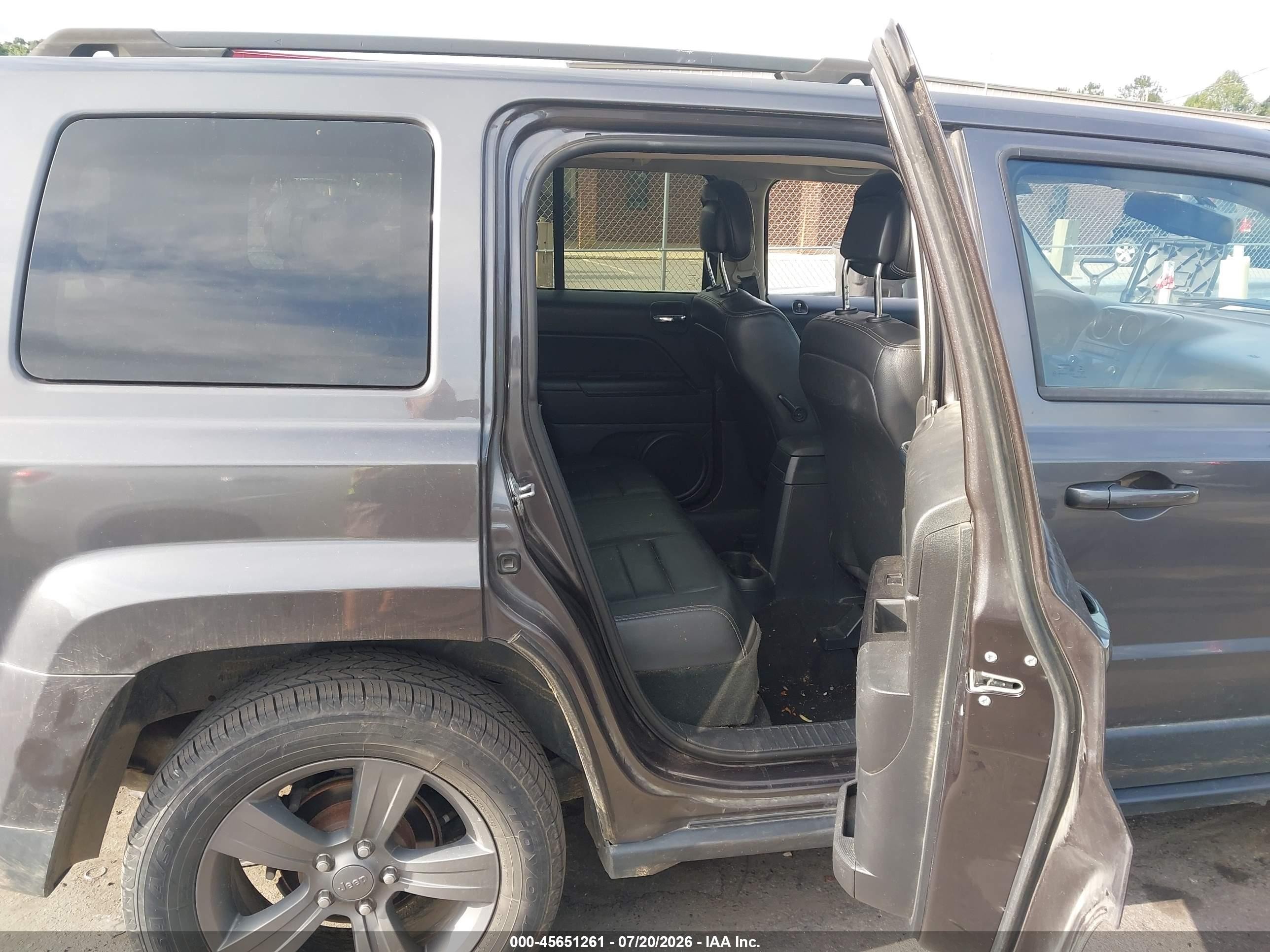 2015 Jeep Patriot High Altitude Edition Gray vin: 1C4NJRFB5FD218033