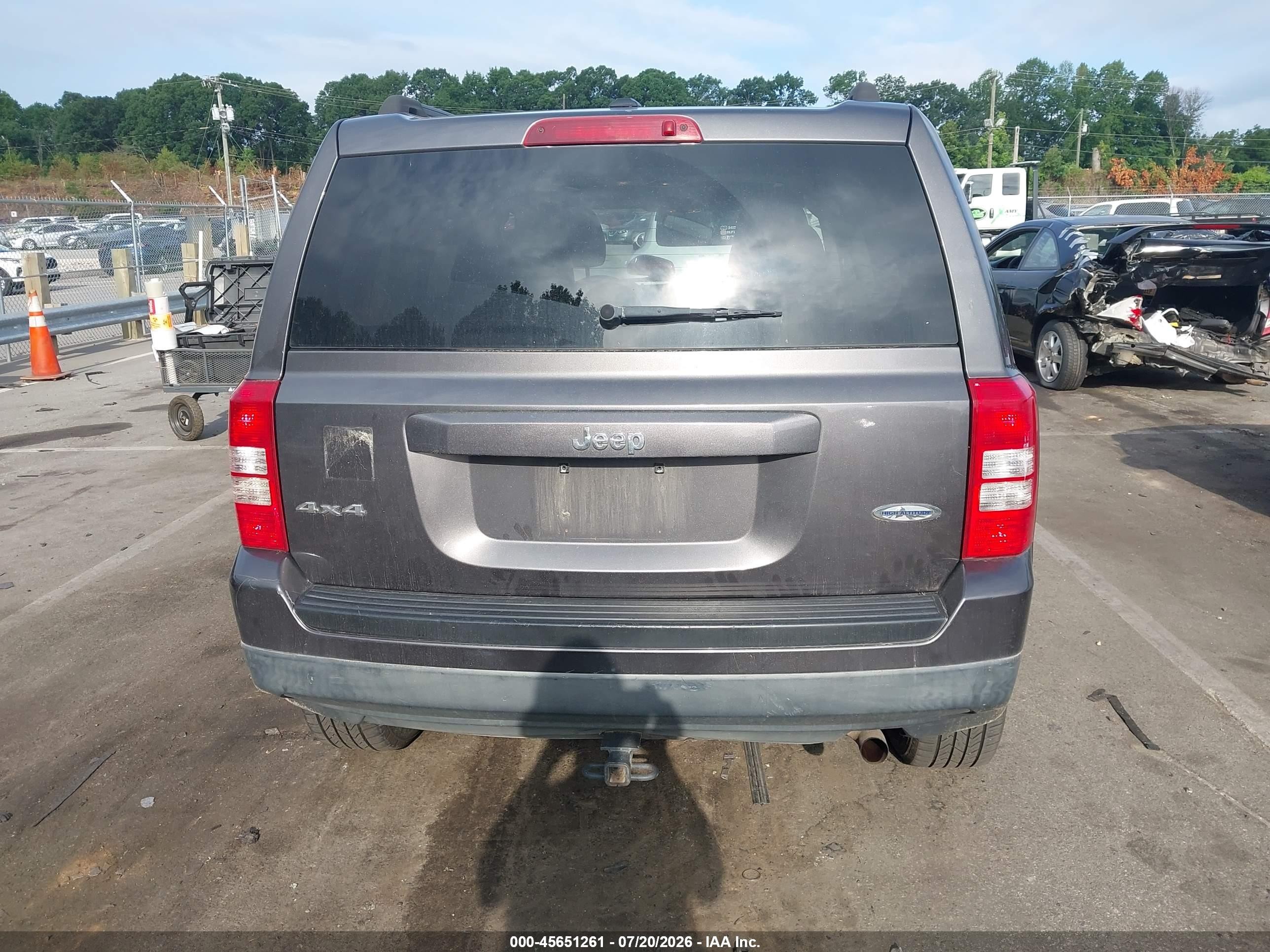 2015 Jeep Patriot High Altitude Edition Gray vin: 1C4NJRFB5FD218033
