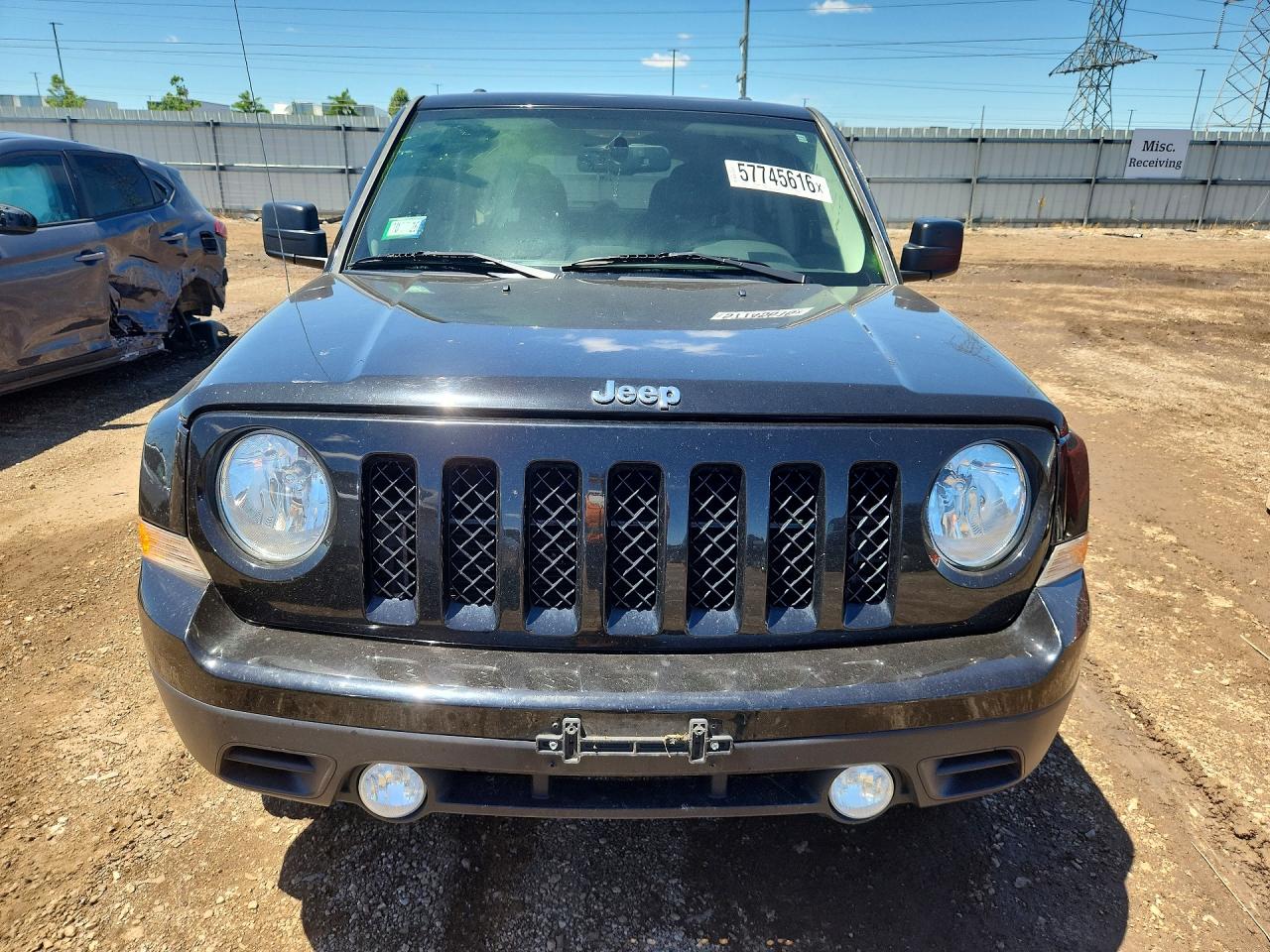 2015 Jeep Patriot Latitude Black vin: 1C4NJRFB5FD218193