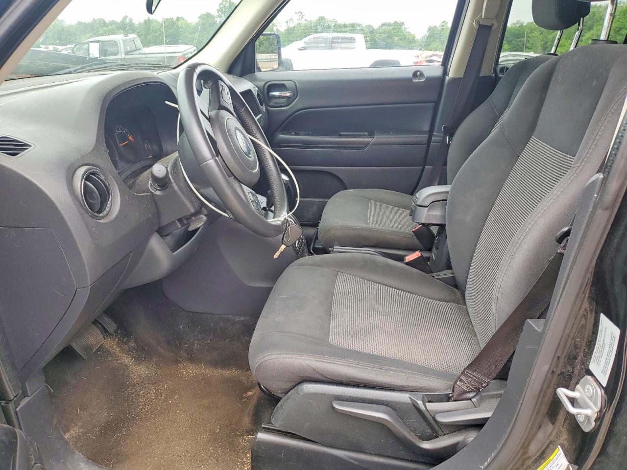 2015 Jeep Patriot Latitude Черный vin: 1C4NJRFB5FD321484