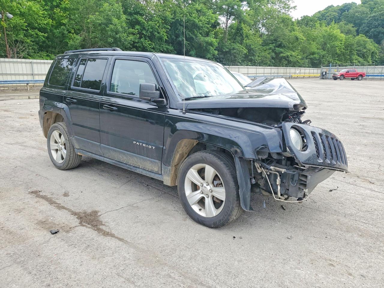 2015 Jeep Patriot Latitude Черный vin: 1C4NJRFB5FD321484