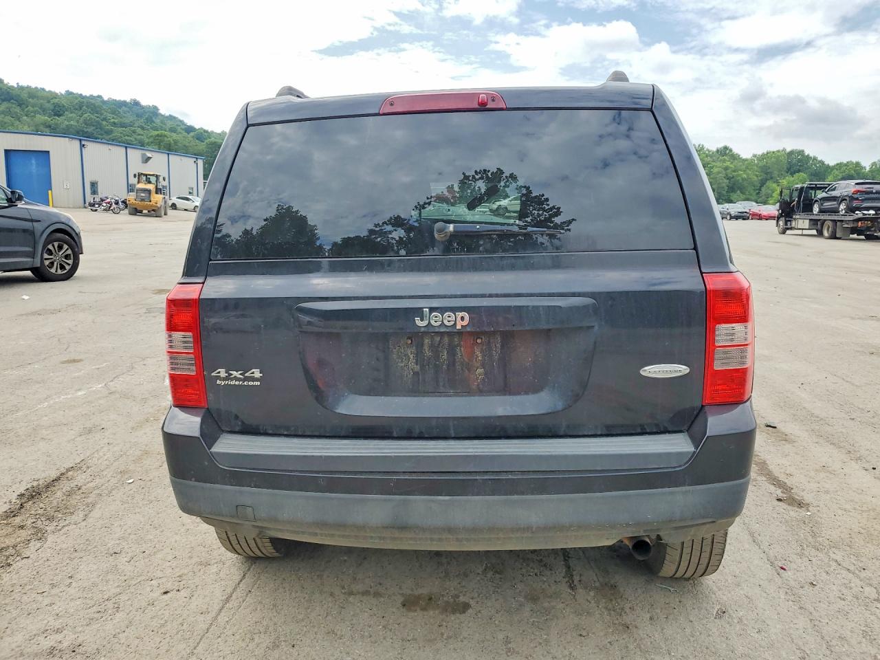 2015 Jeep Patriot Latitude Черный vin: 1C4NJRFB5FD321484