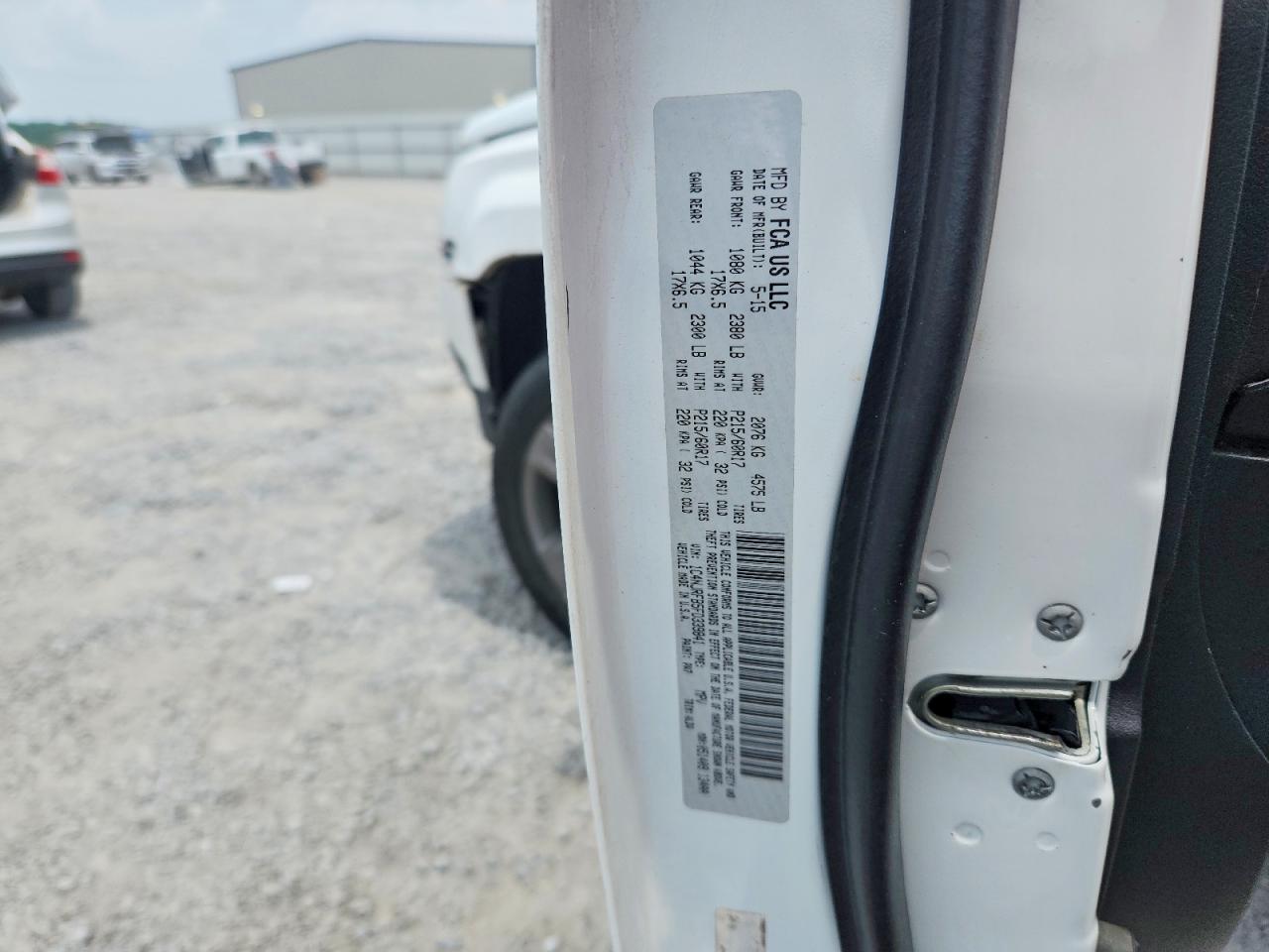 2015 Jeep Patriot Latitude Белый vin: 1C4NJRFB5FD339841