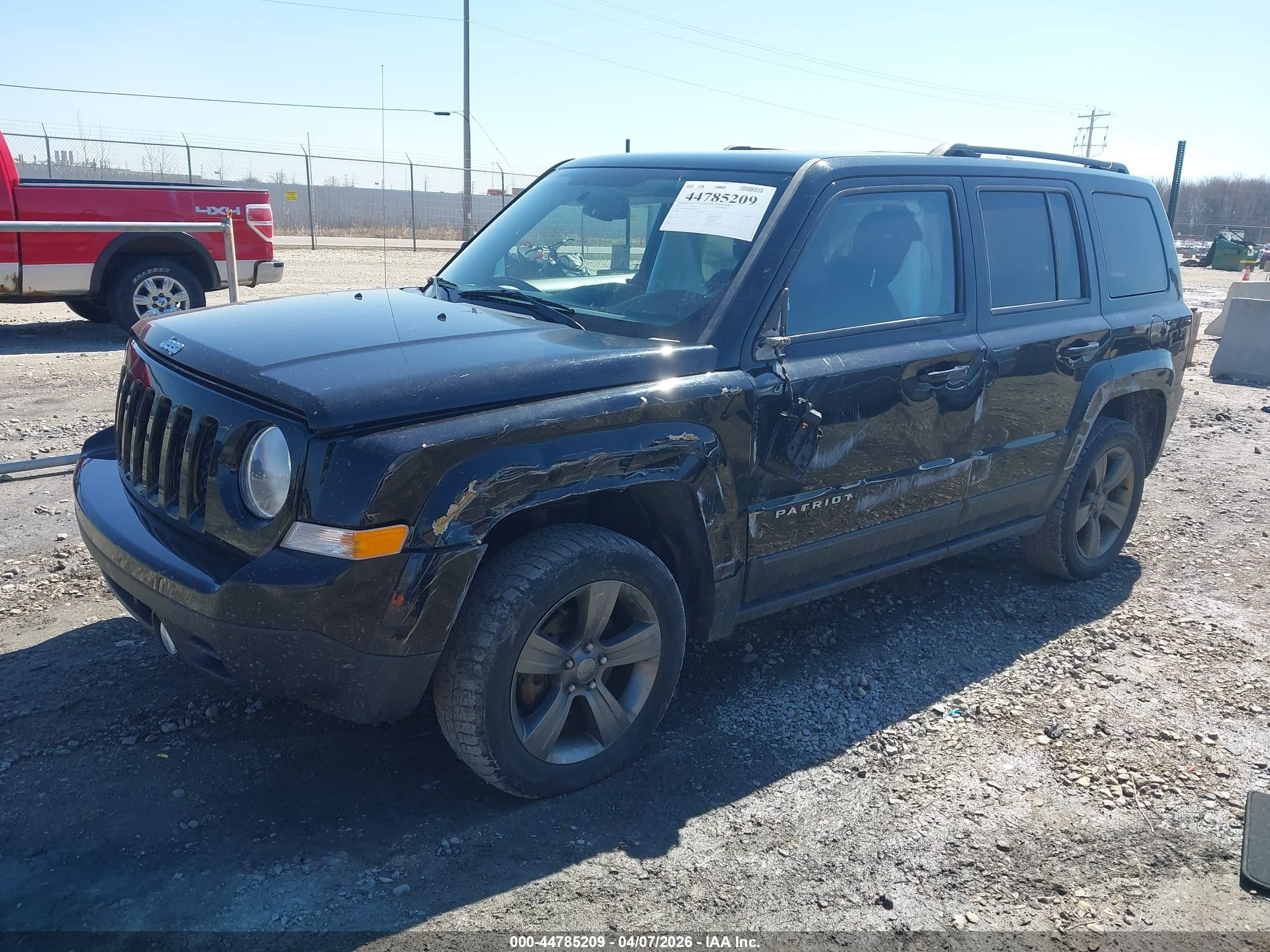 2015 Jeep Patriot High Altitude Edition Black vin: 1C4NJRFB5FD348264
