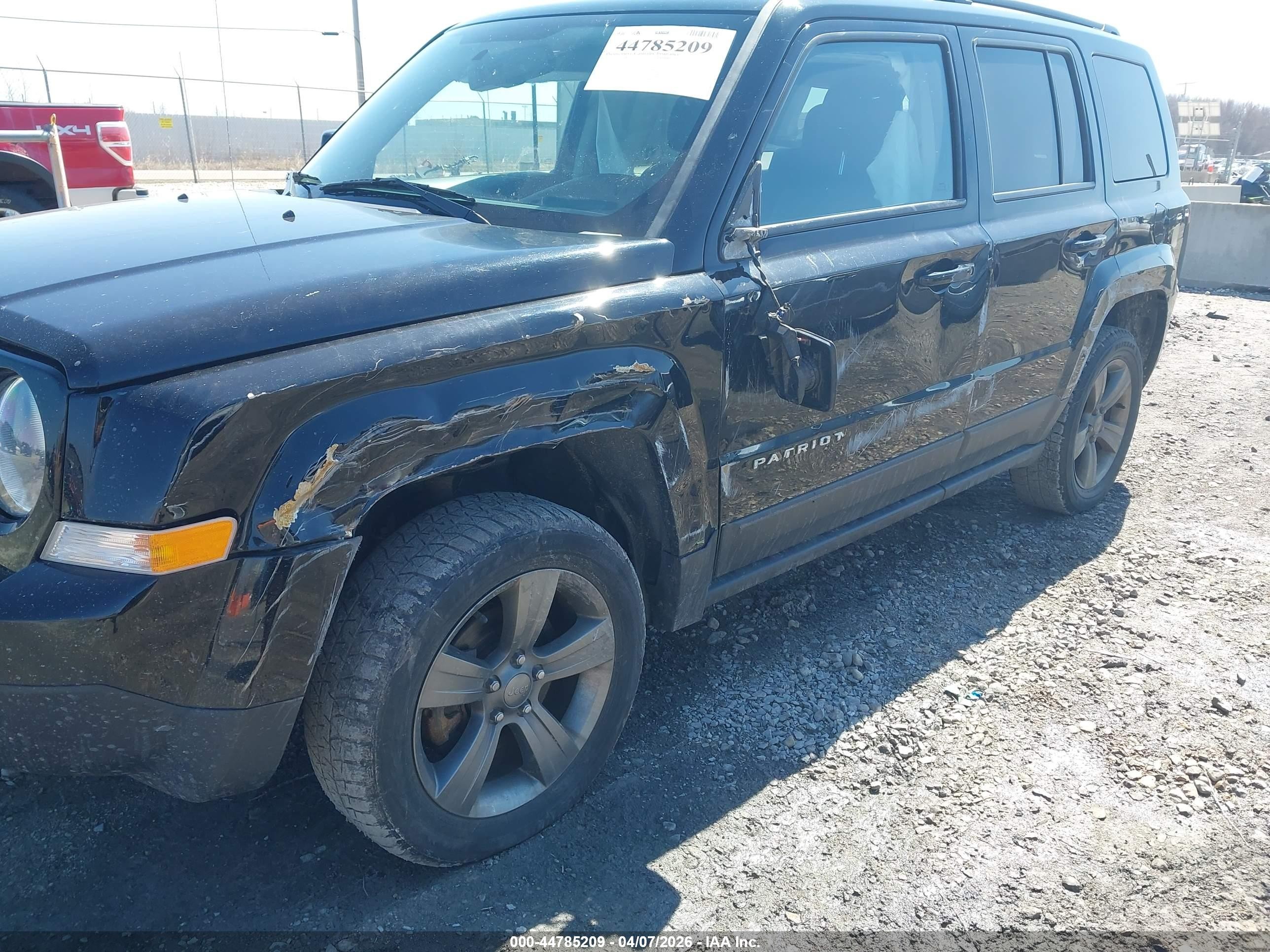 2015 Jeep Patriot High Altitude Edition Black vin: 1C4NJRFB5FD348264
