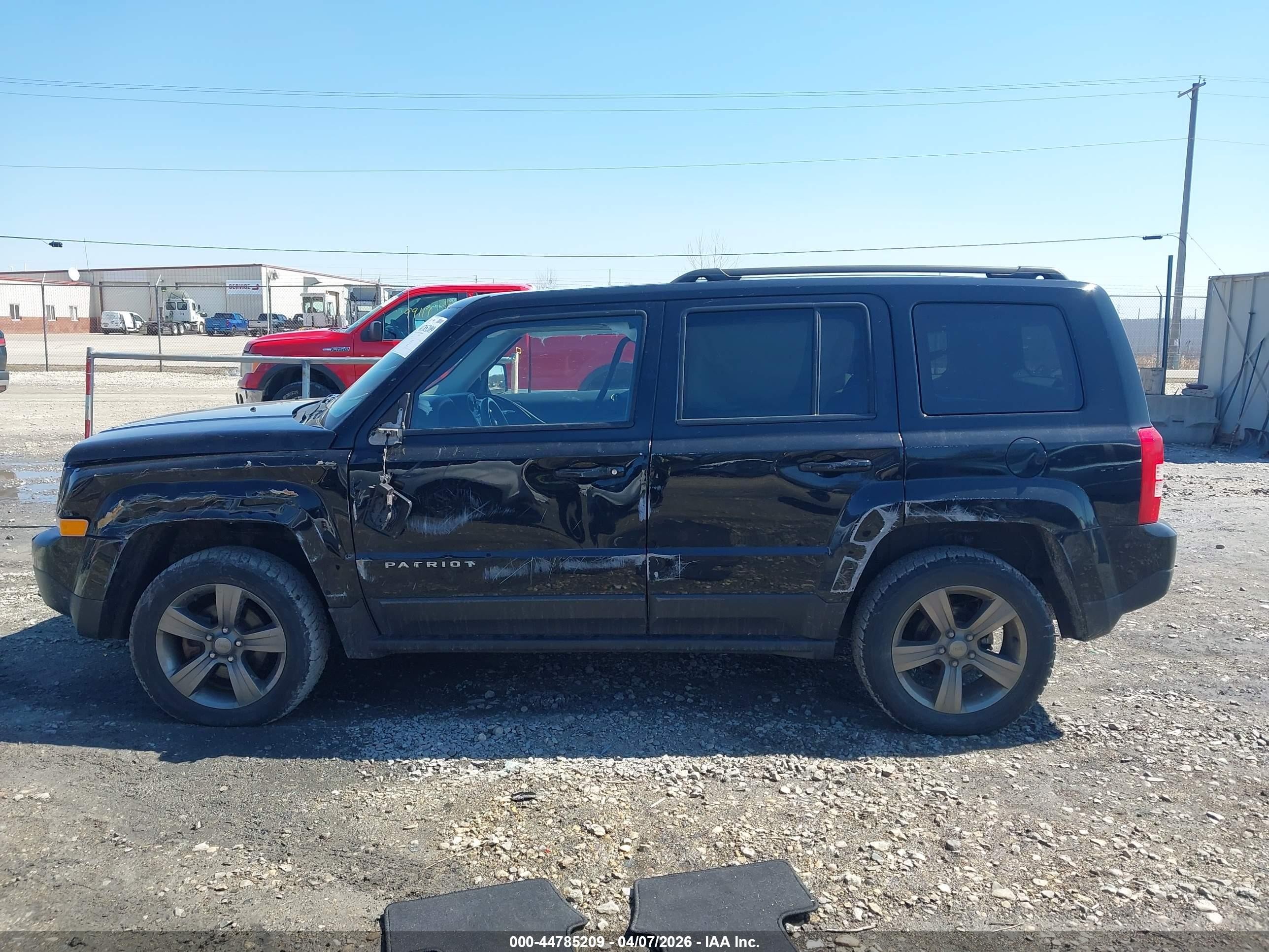 2015 Jeep Patriot High Altitude Edition Black vin: 1C4NJRFB5FD348264