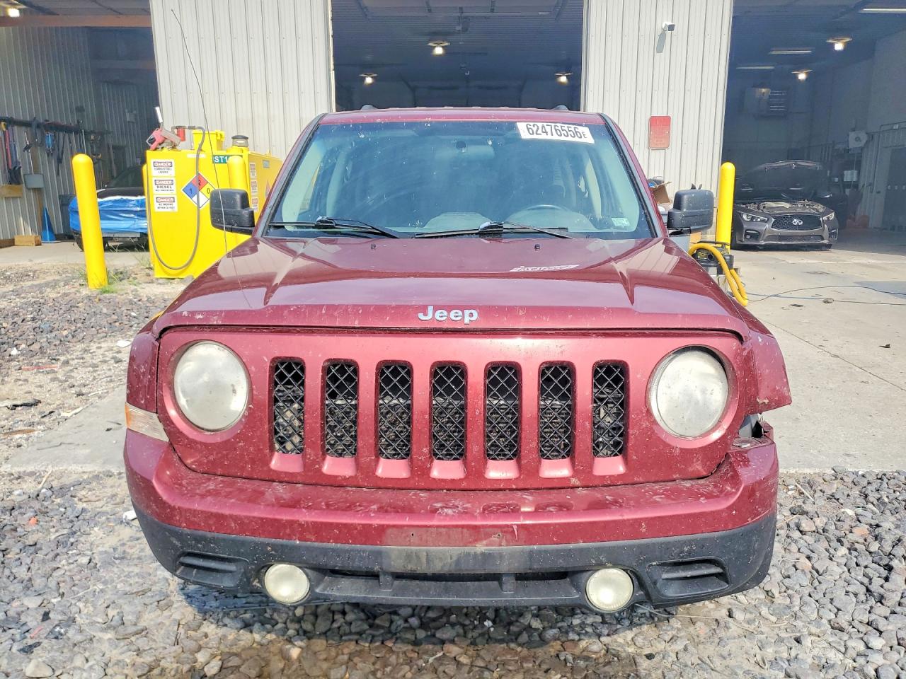 2012 Jeep Patriot Latitude Maroon vin: 1C4NJRFB6CD563017