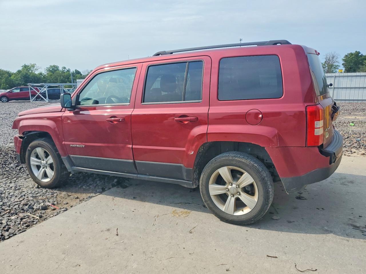 2012 Jeep Patriot Latitude Maroon vin: 1C4NJRFB6CD563017