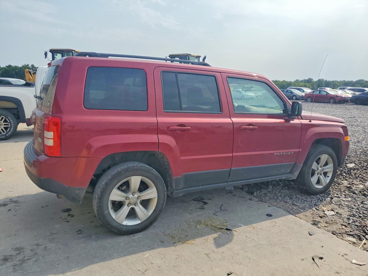 2012 Jeep Patriot Latitude Maroon vin: 1C4NJRFB6CD563017