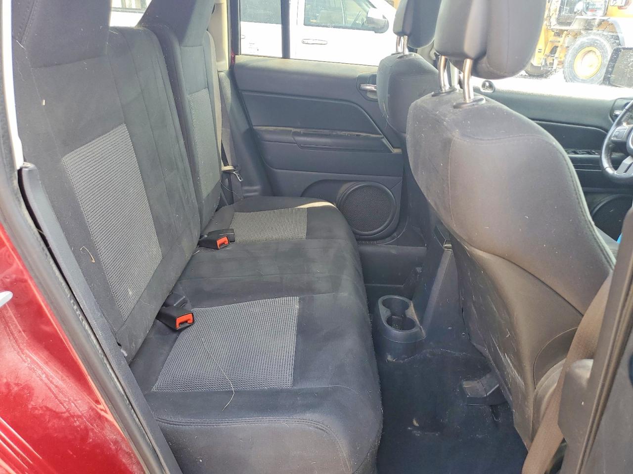 2012 Jeep Patriot Latitude Maroon vin: 1C4NJRFB6CD563017