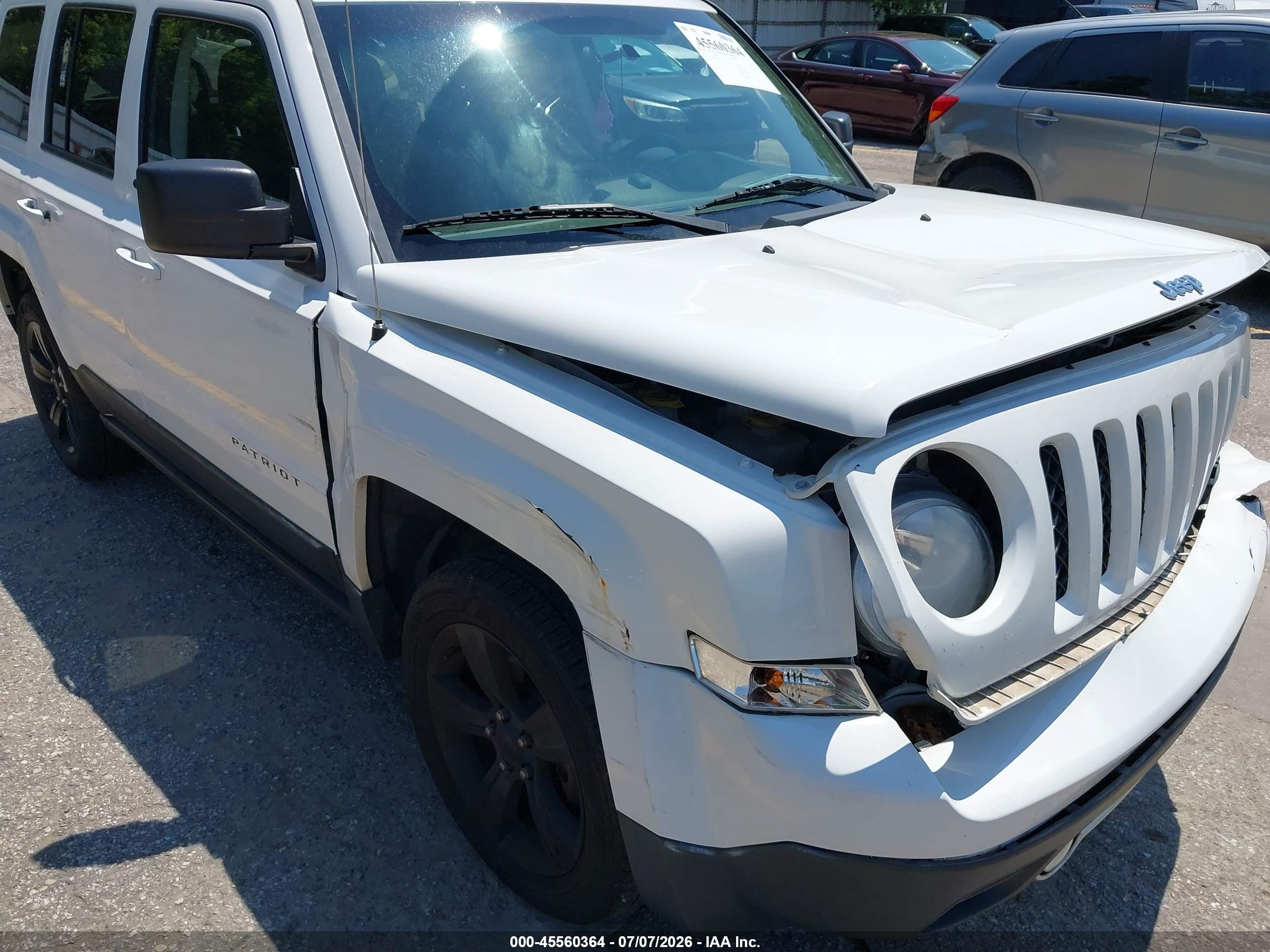 2012 Jeep Patriot Latitude White vin: 1C4NJRFB6CD689765