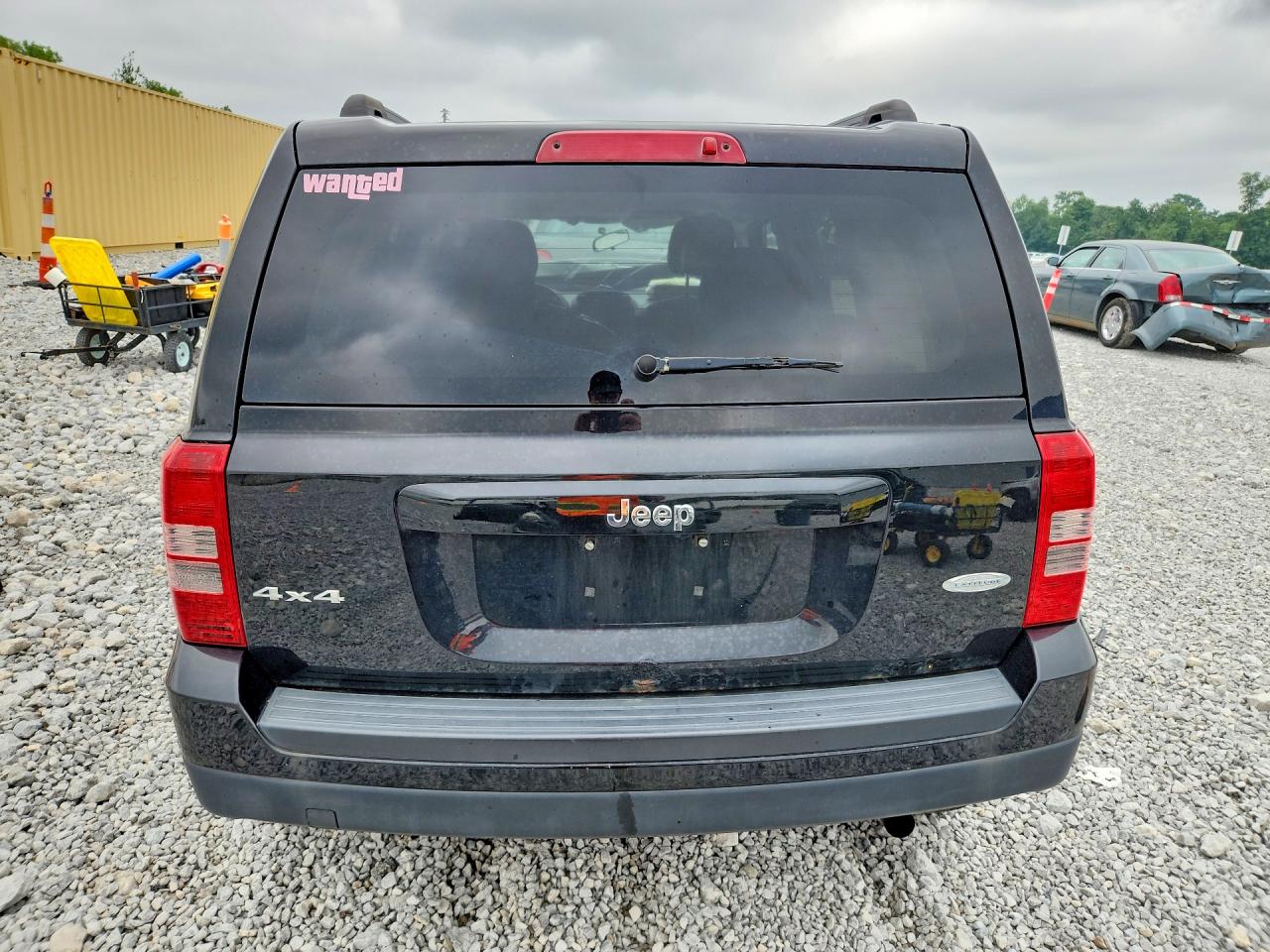 2014 Jeep Patriot Latitude Black vin: 1C4NJRFB6ED799105
