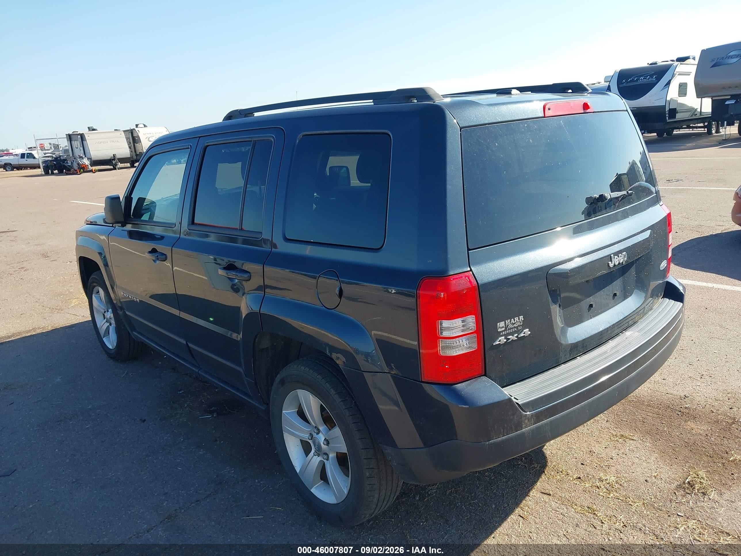 2015 Jeep Patriot Latitude Blue vin: 1C4NJRFB6FD136103