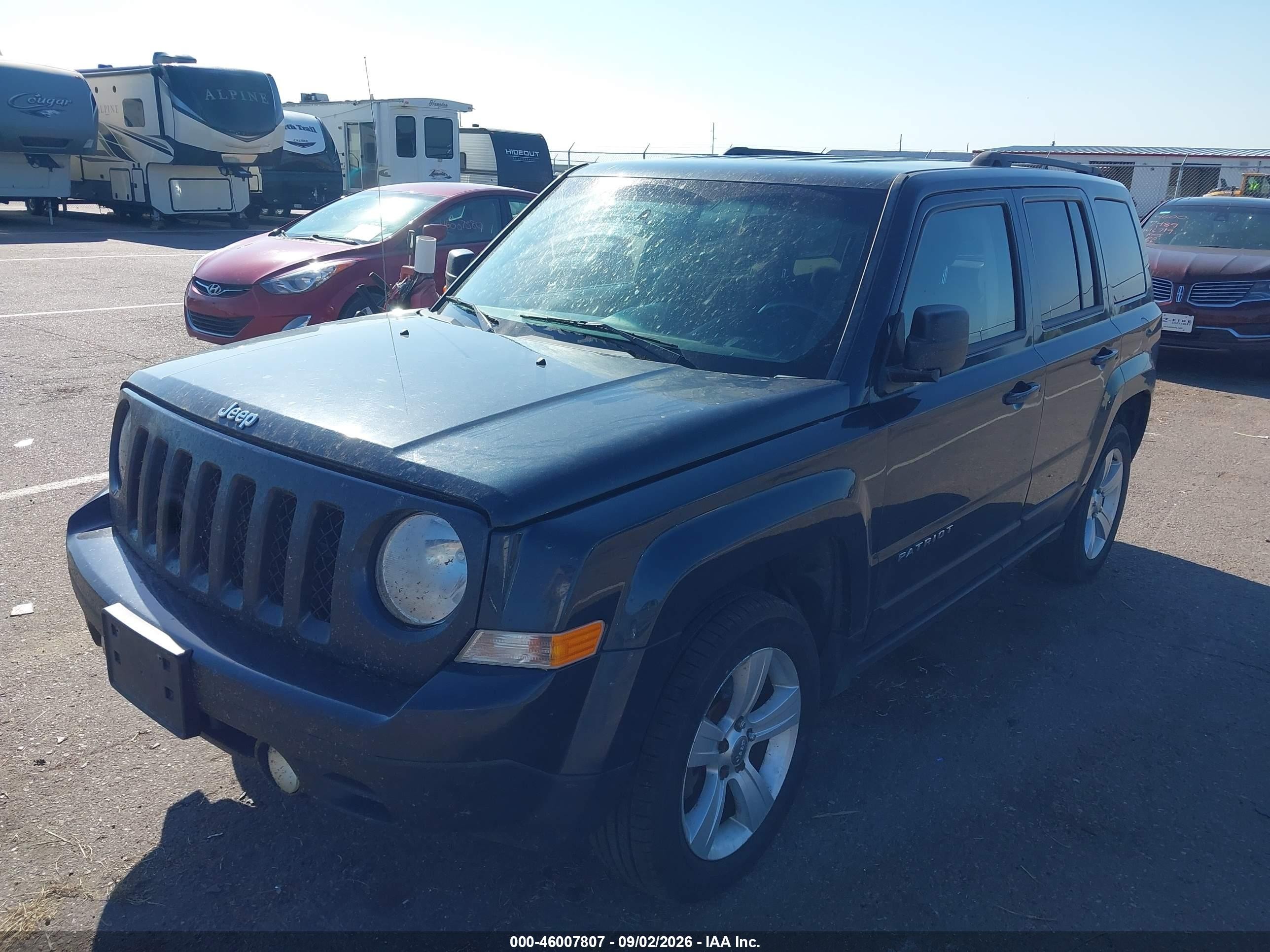 2015 Jeep Patriot Latitude Blue vin: 1C4NJRFB6FD136103