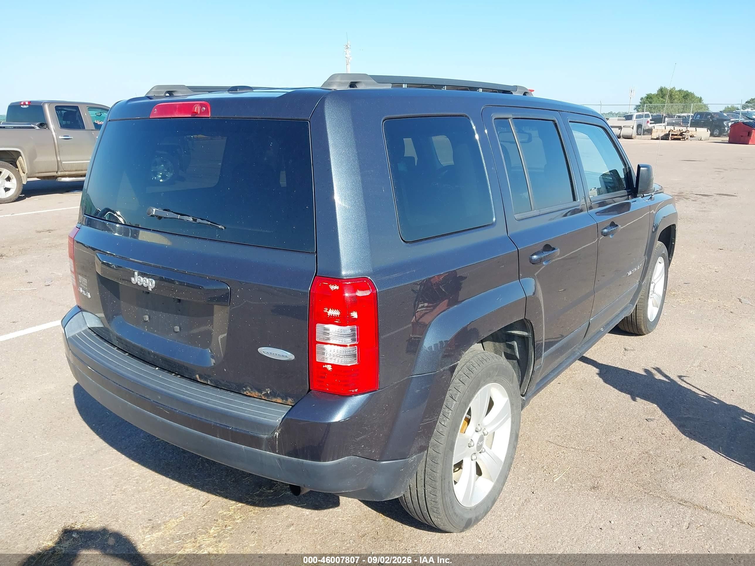 2015 Jeep Patriot Latitude Blue vin: 1C4NJRFB6FD136103