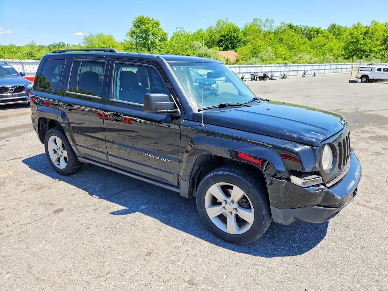 2015 Jeep Patriot Latitude Black vin: 1C4NJRFB6FD154147