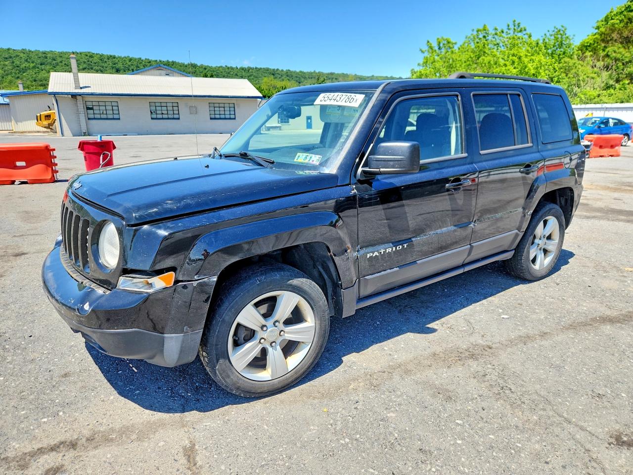 2015 Jeep Patriot Latitude Black vin: 1C4NJRFB6FD154147