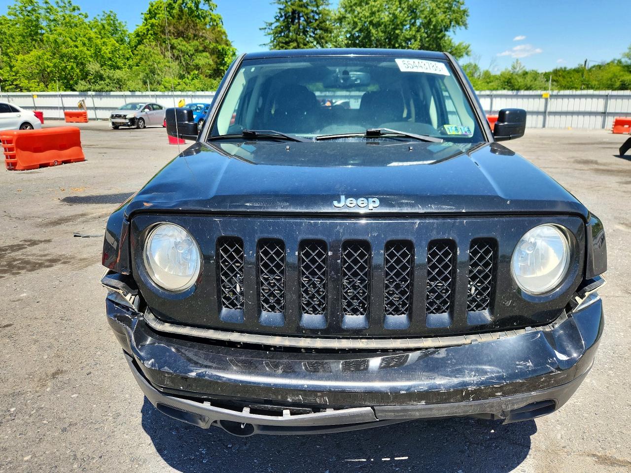 2015 Jeep Patriot Latitude Black vin: 1C4NJRFB6FD154147