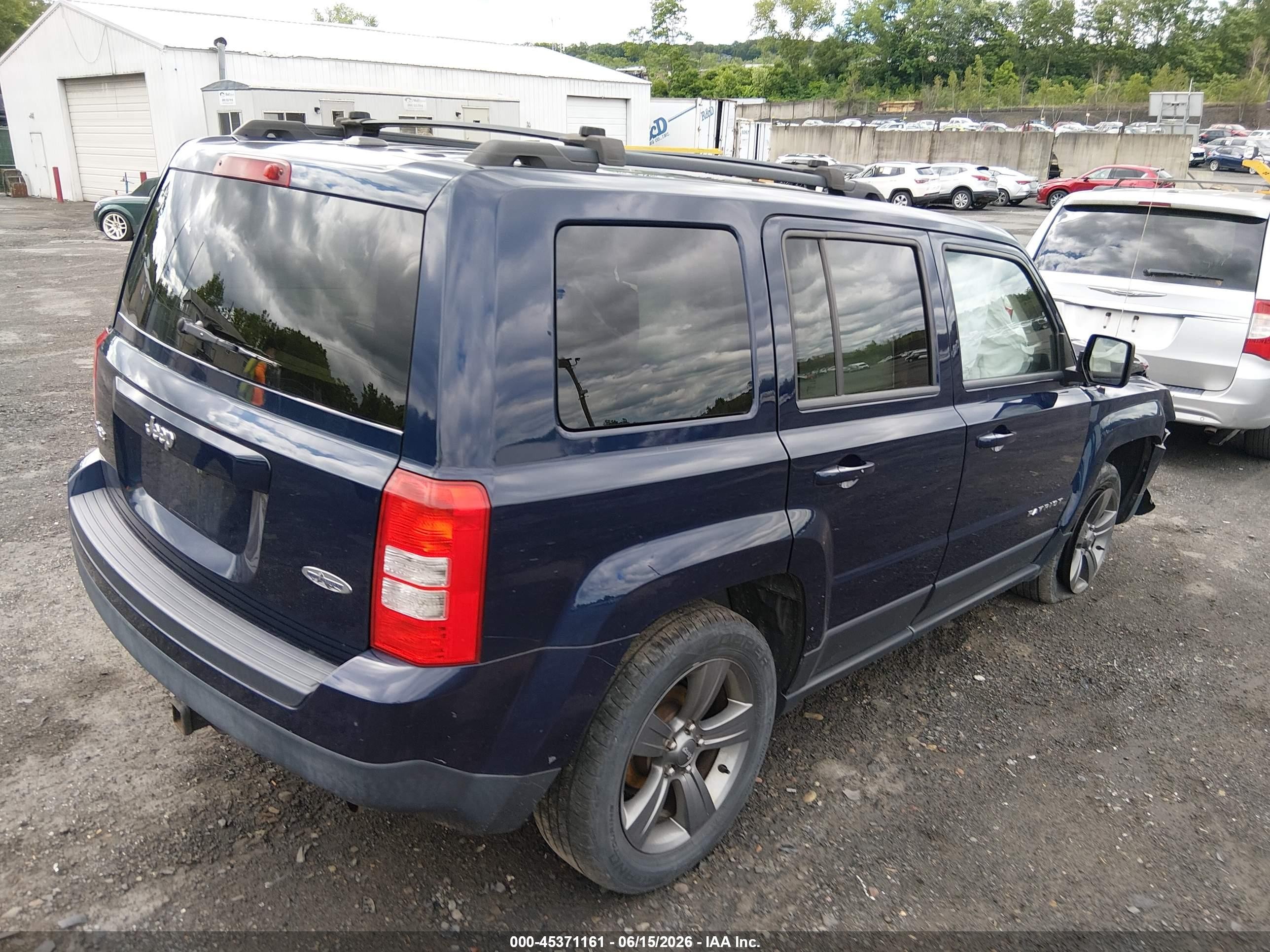 2015 Jeep Patriot High Altitude Edition Gray vin: 1C4NJRFB6FD168257