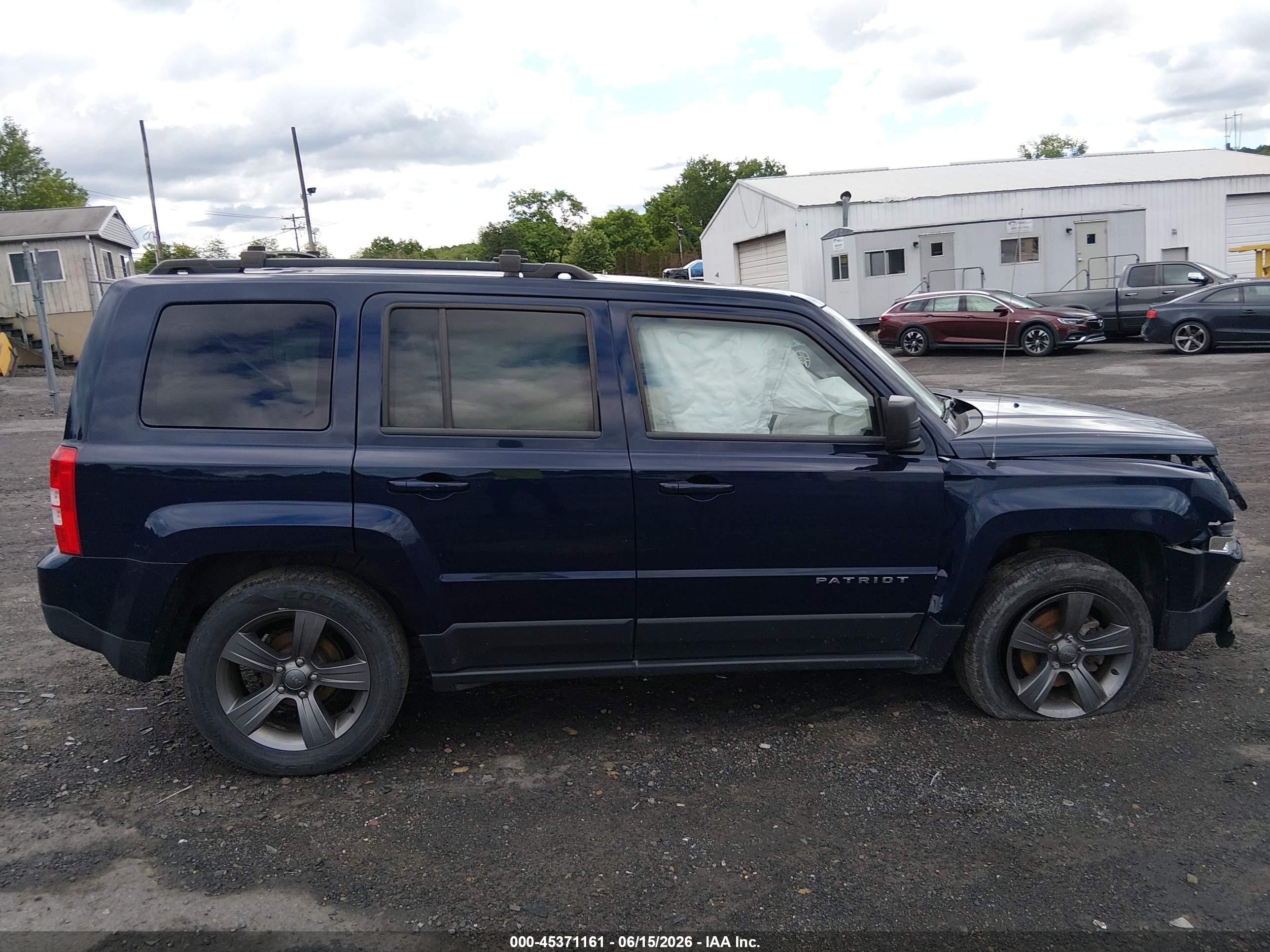 2015 Jeep Patriot High Altitude Edition Gray vin: 1C4NJRFB6FD168257