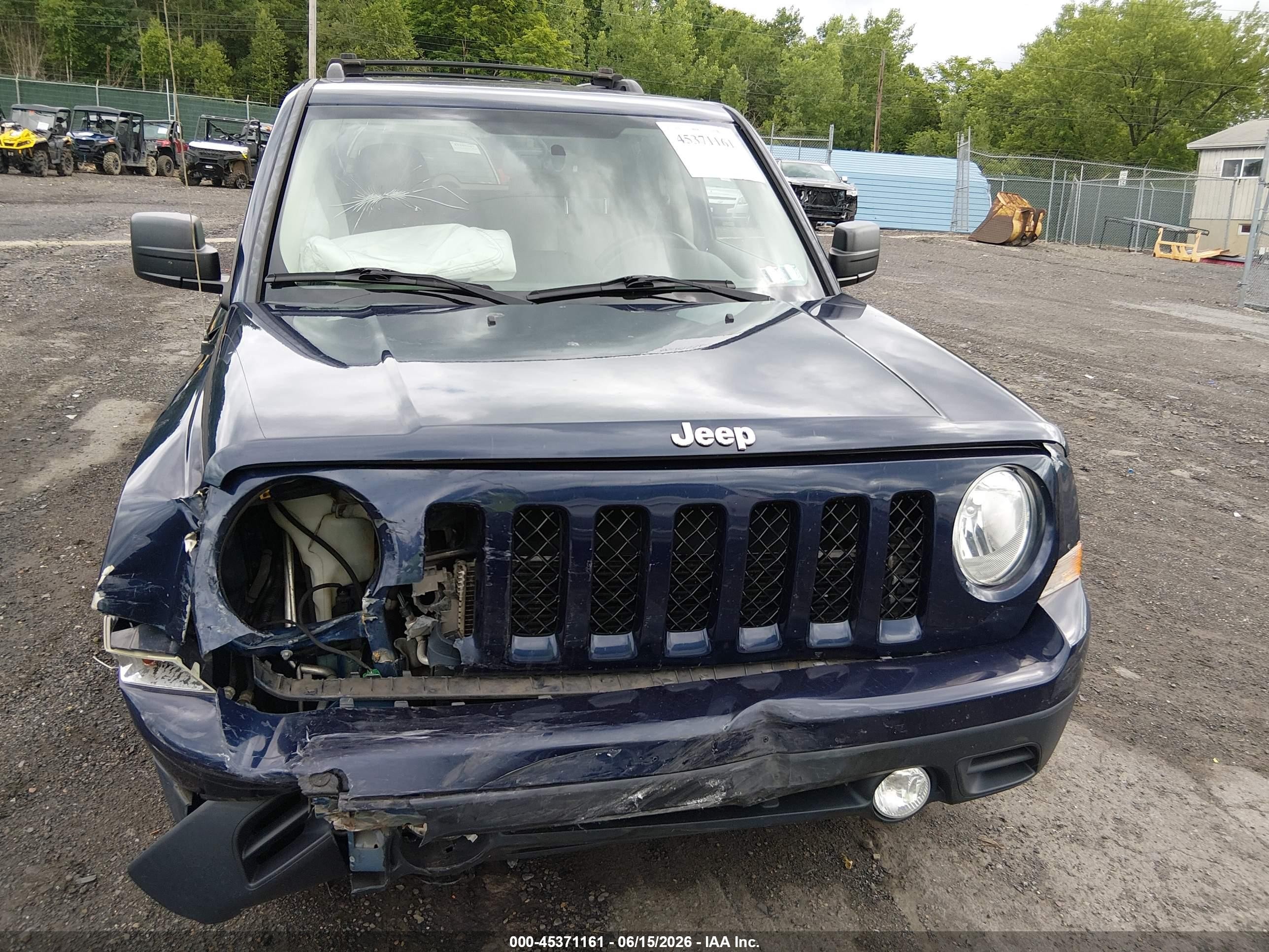 2015 Jeep Patriot High Altitude Edition Gray vin: 1C4NJRFB6FD168257