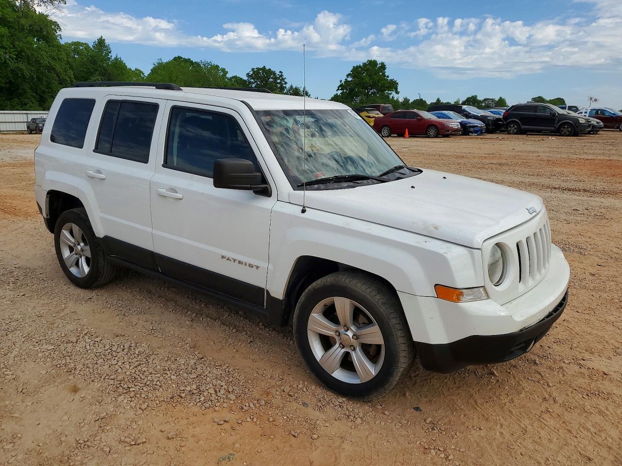 2015 Jeep Patriot Latitude White vin: 1C4NJRFB6FD232278