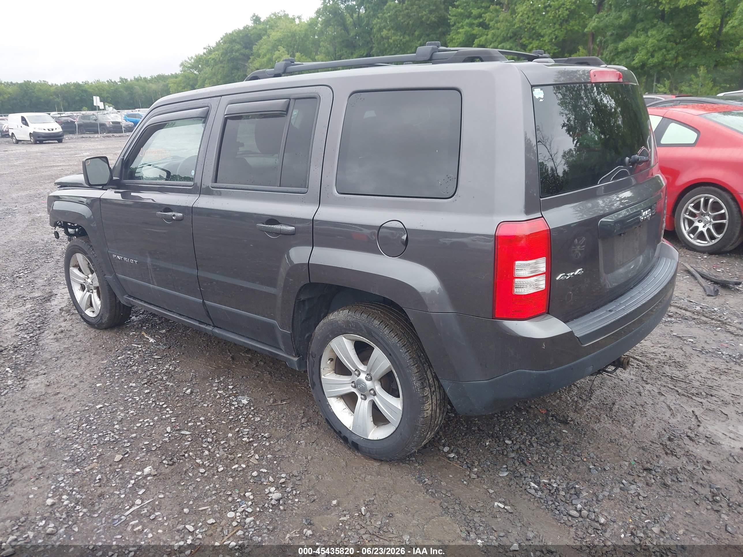 2015 Jeep Patriot Latitude Black vin: 1C4NJRFB6FD258573
