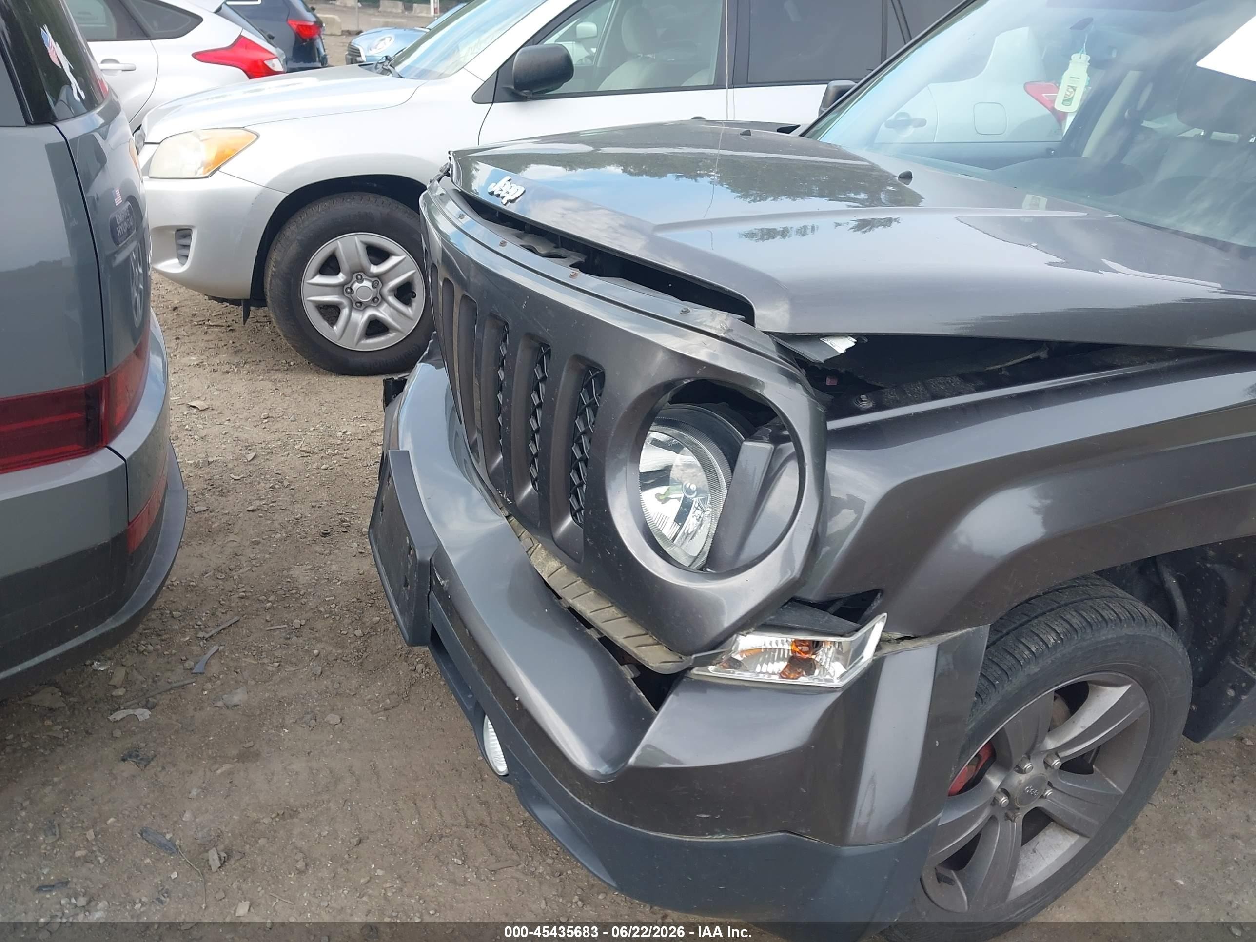 2015 Jeep Patriot High Altitude Edition Gray vin: 1C4NJRFB6FD272134