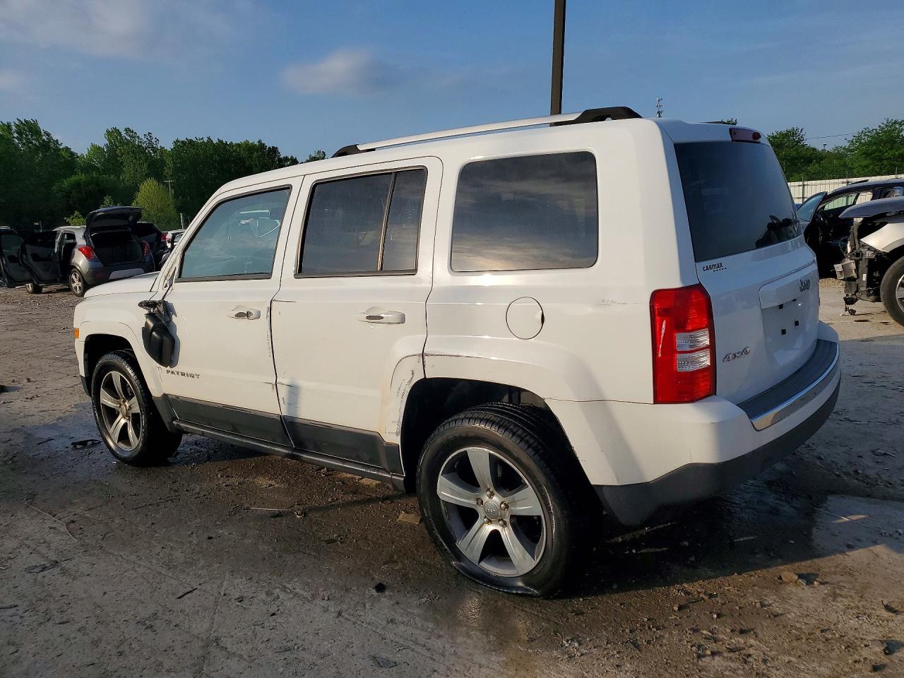 2017 Jeep Patriot Latitude White vin: 1C4NJRFB6HD195073