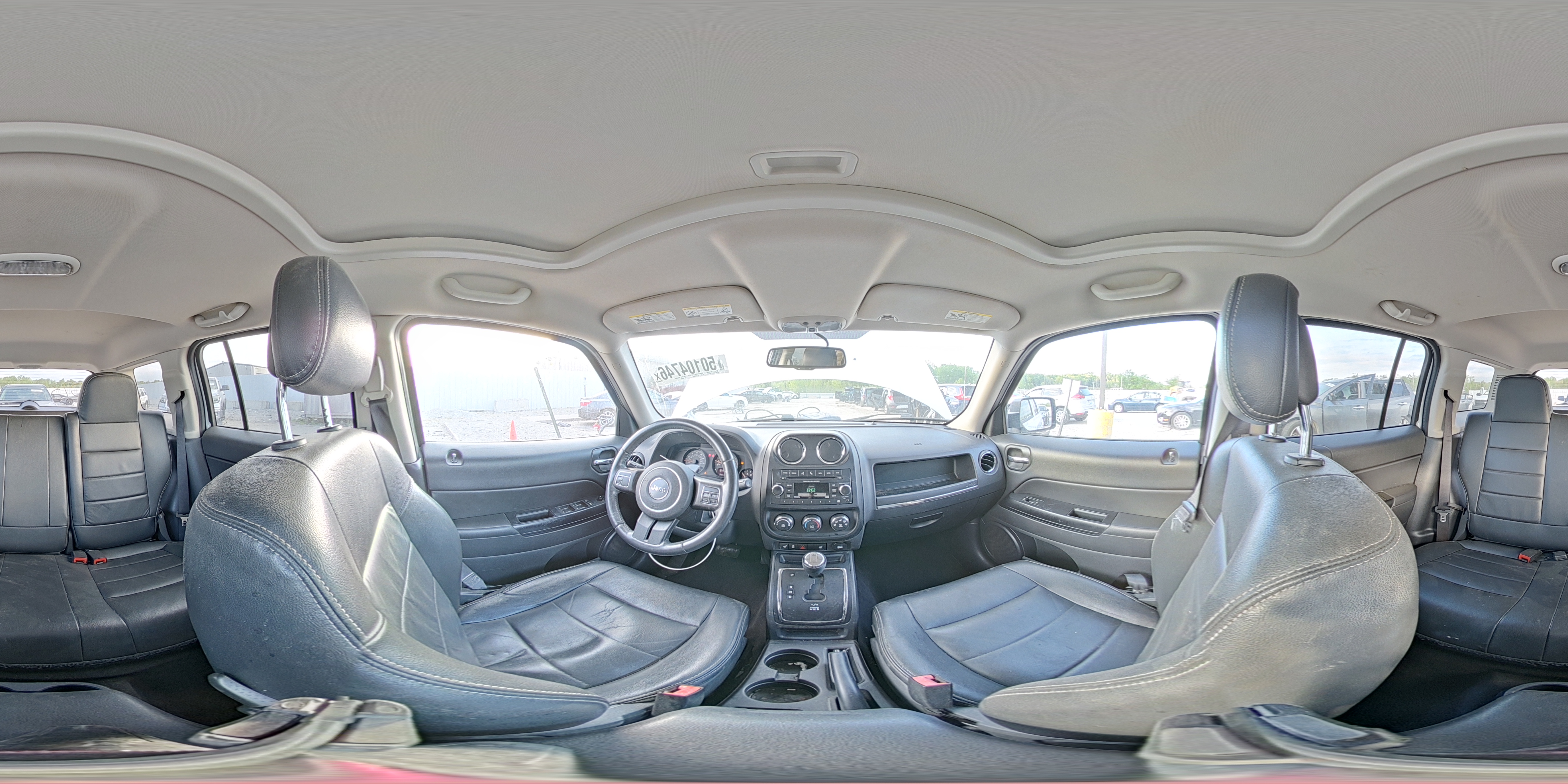 2017 Jeep Patriot Latitude White vin: 1C4NJRFB6HD195073