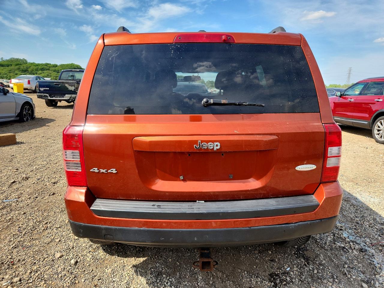 2012 Jeep Patriot Latitude Orange vin: 1C4NJRFB7CD617022