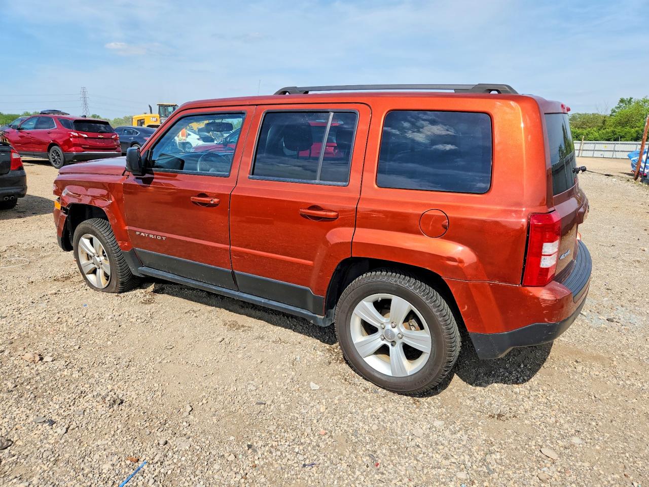 2012 Jeep Patriot Latitude Orange vin: 1C4NJRFB7CD617022
