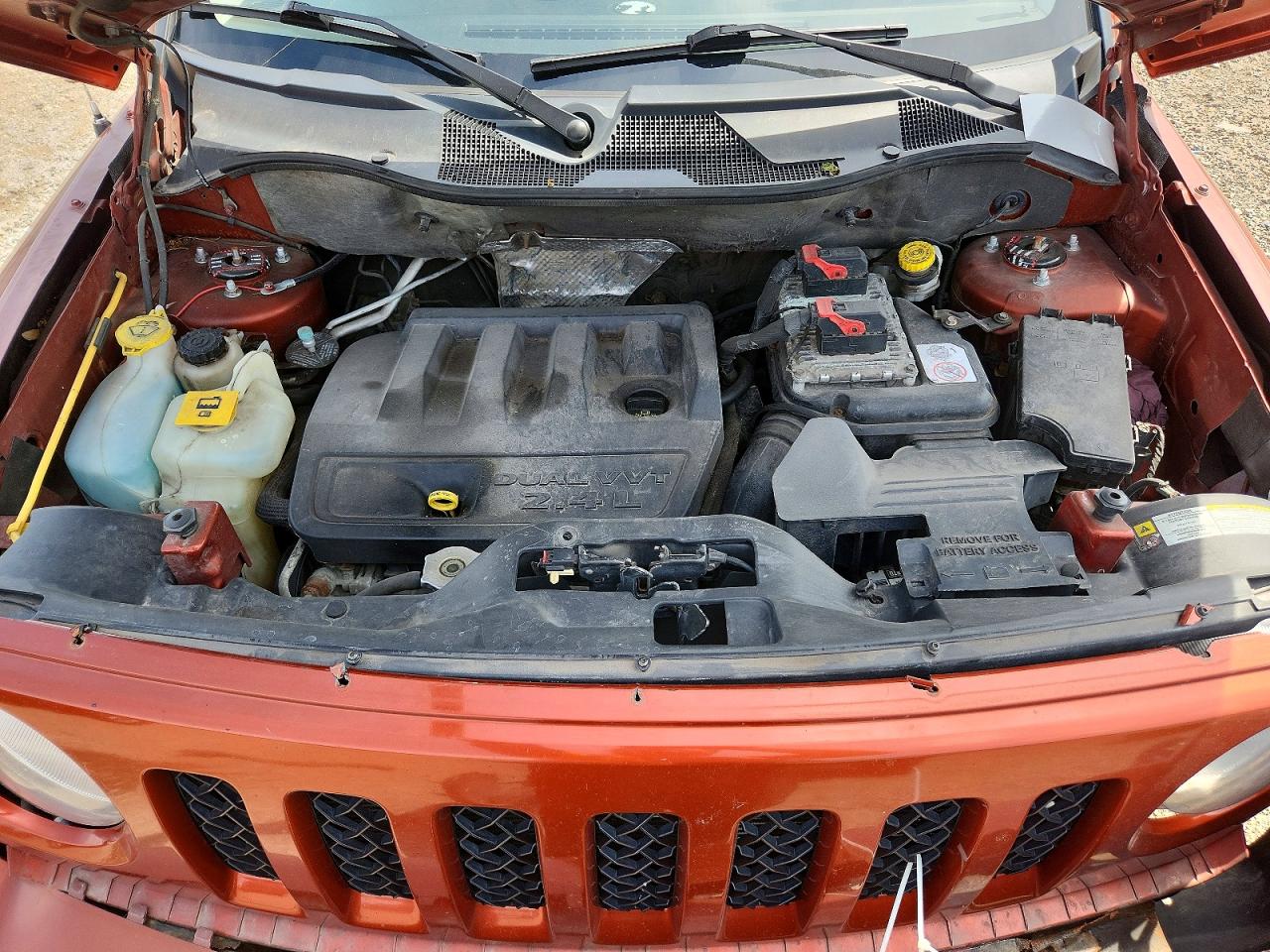 2012 Jeep Patriot Latitude Orange vin: 1C4NJRFB7CD617022