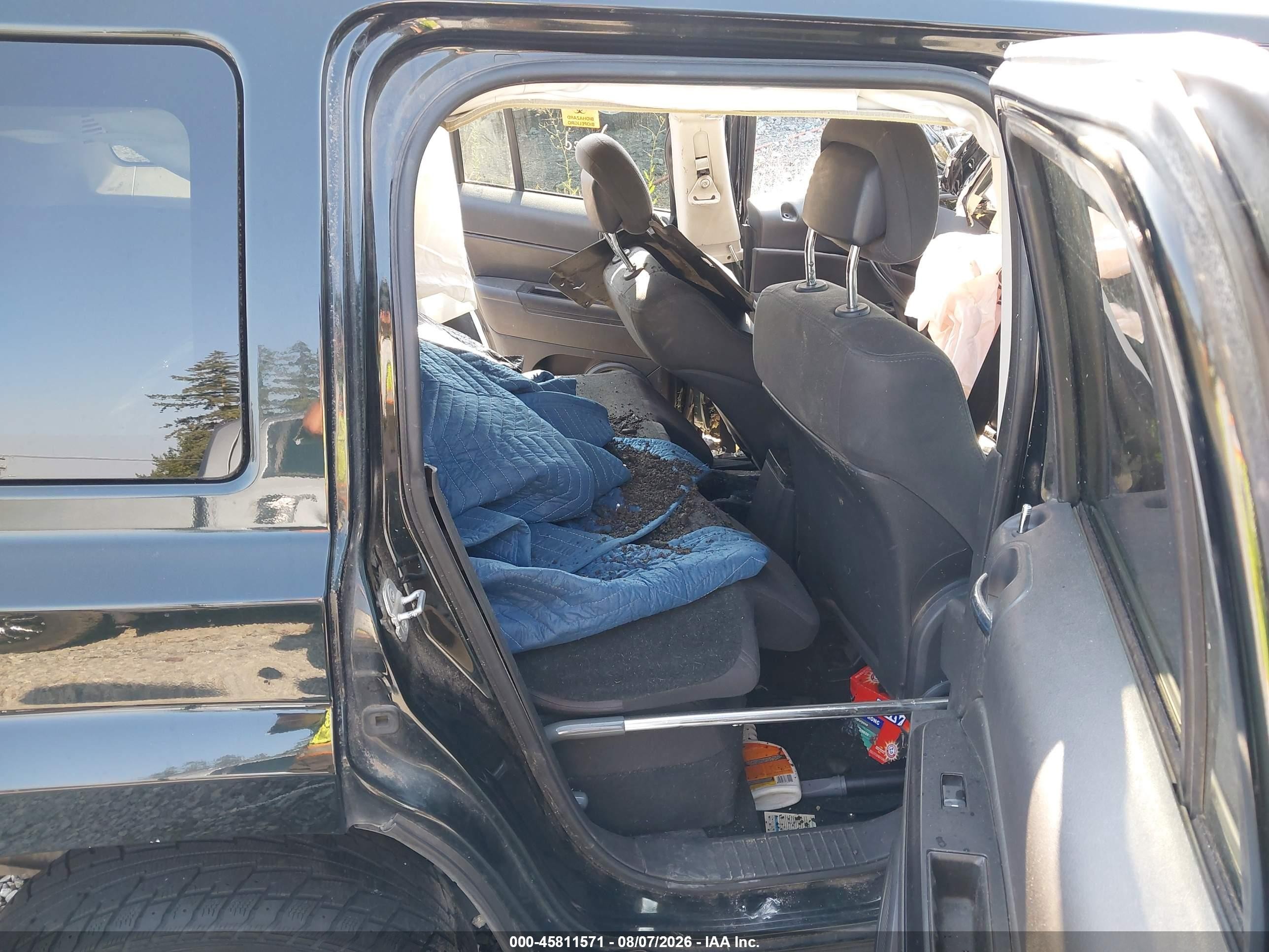 2013 Jeep Patriot Latitude Black vin: 1C4NJRFB7DD165638