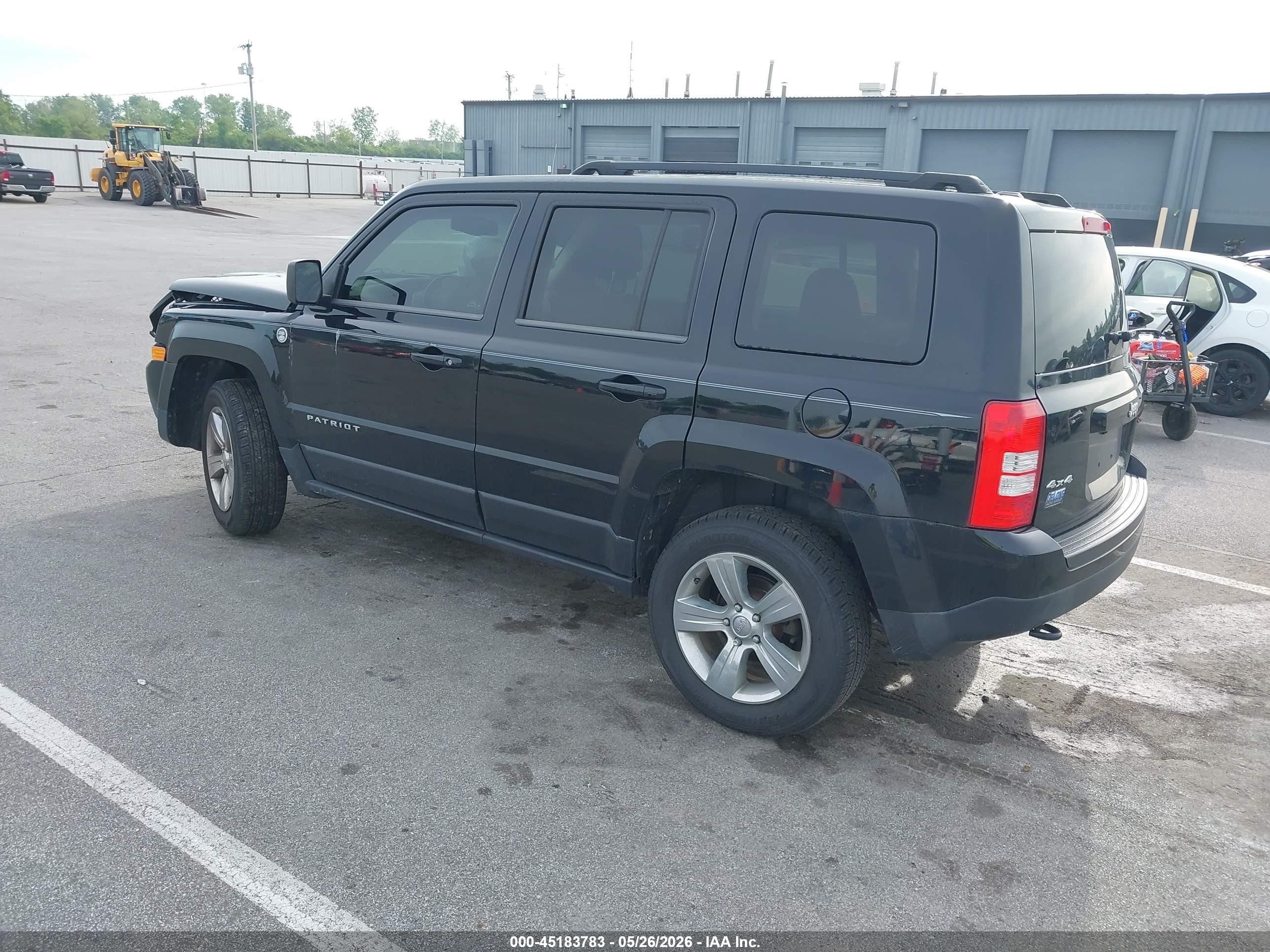 2014 Jeep Patriot Latitude Black vin: 1C4NJRFB7ED514511