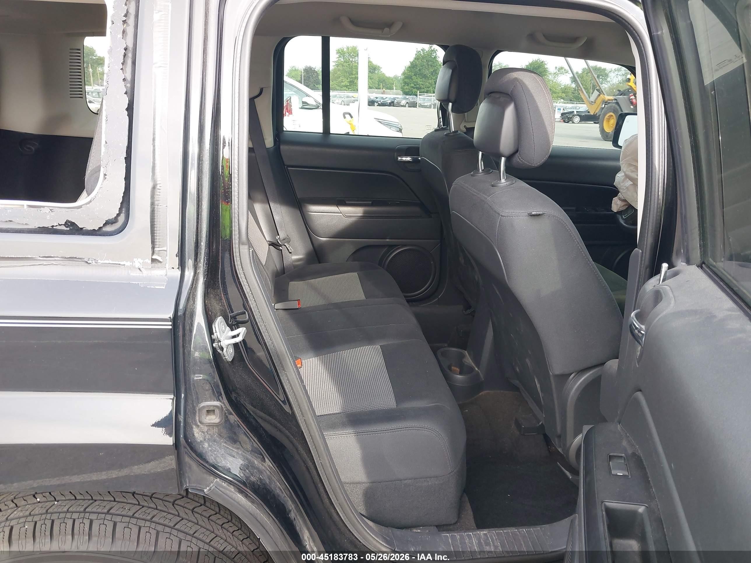 2014 Jeep Patriot Latitude Black vin: 1C4NJRFB7ED514511