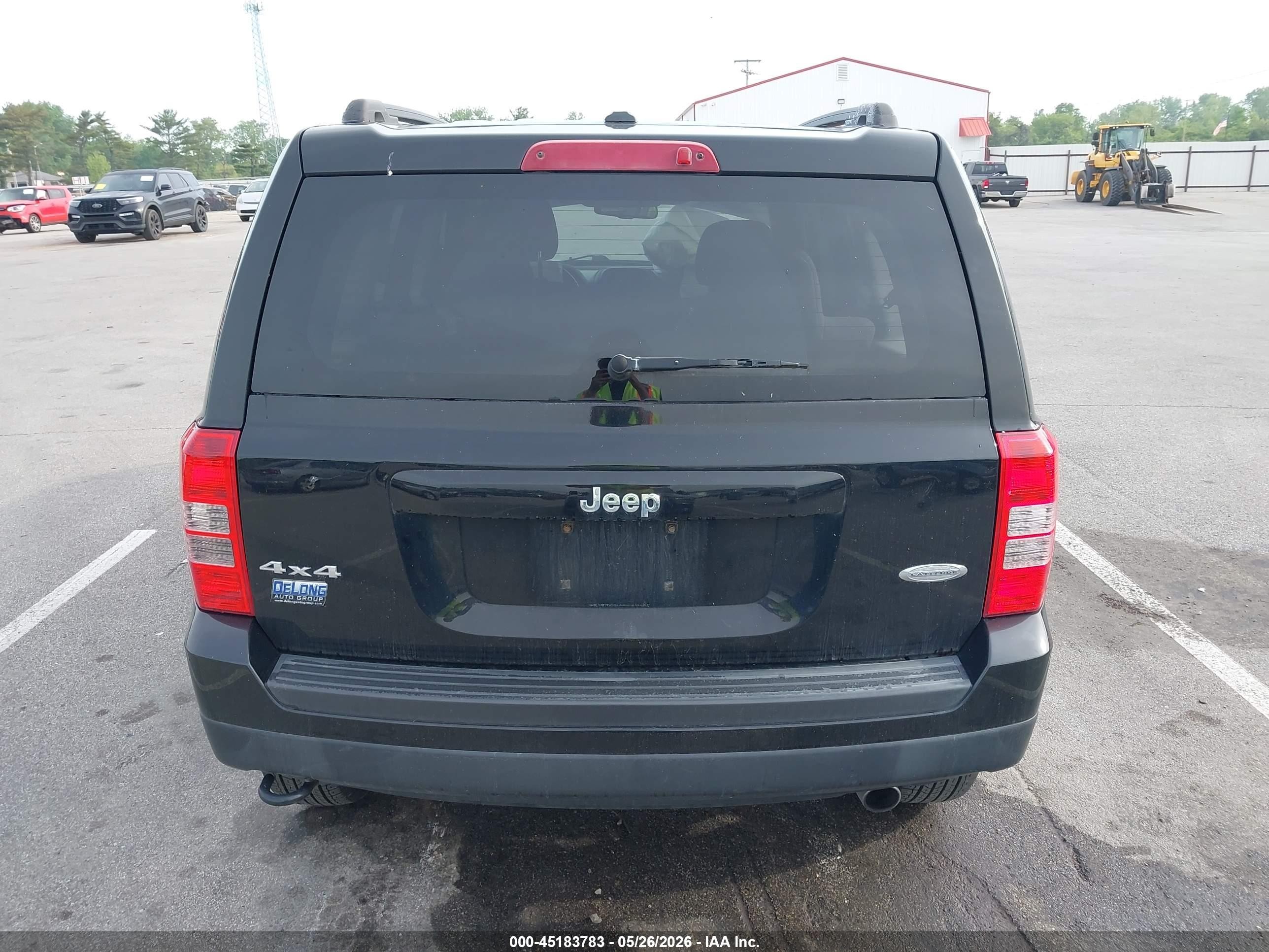 2014 Jeep Patriot Latitude Black vin: 1C4NJRFB7ED514511