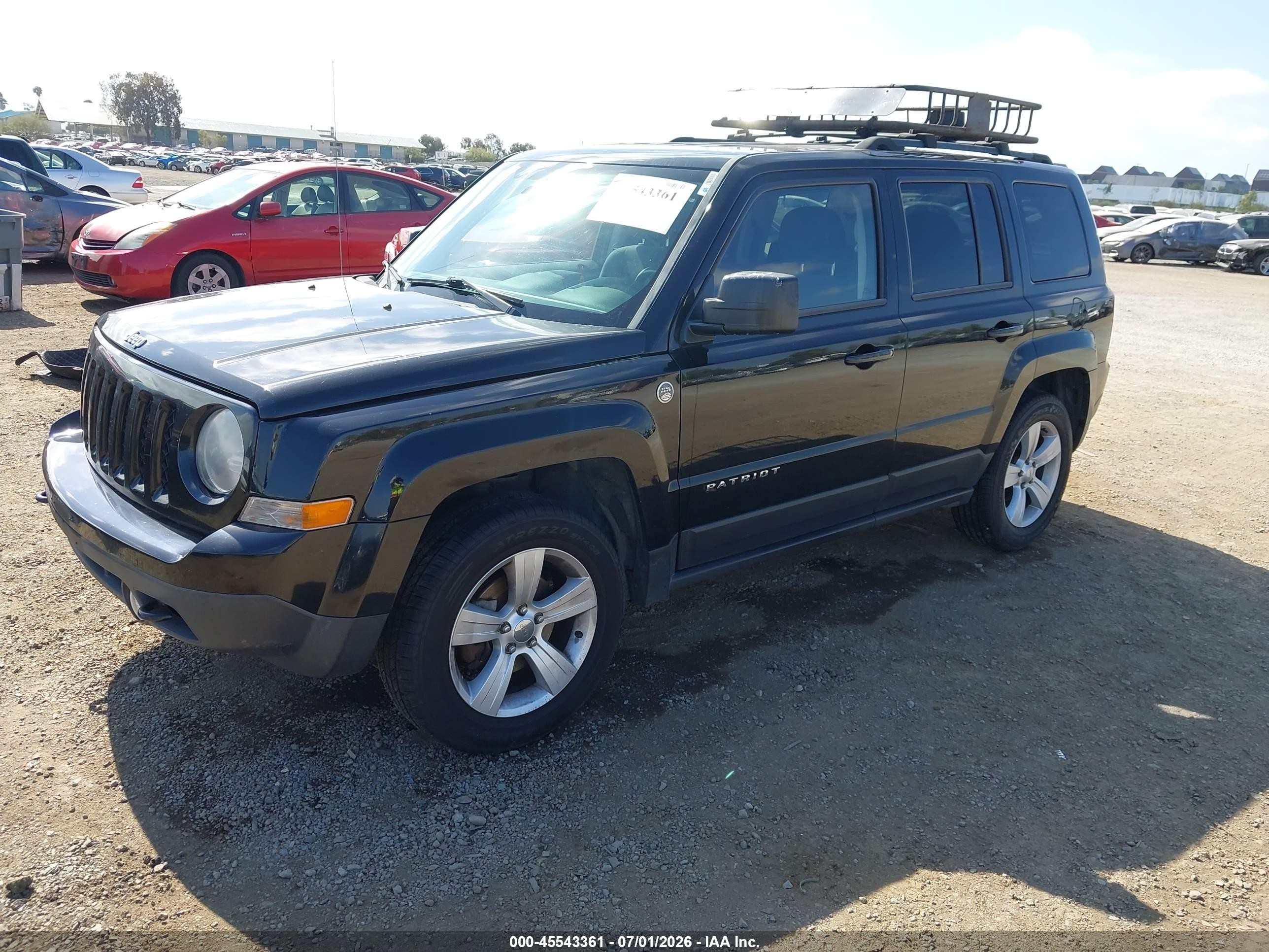 2014 Jeep Patriot Latitude Black vin: 1C4NJRFB7ED688420