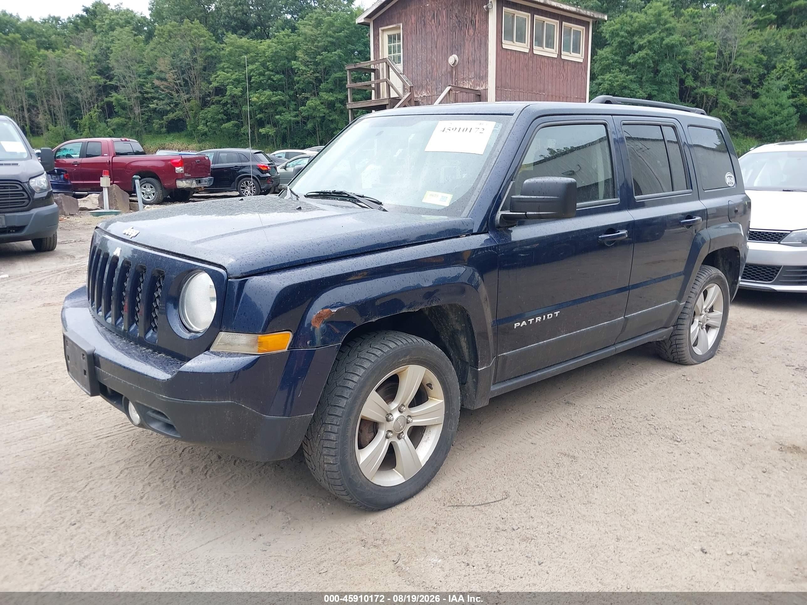 2014 Jeep Patriot Latitude Blue vin: 1C4NJRFB7ED720122