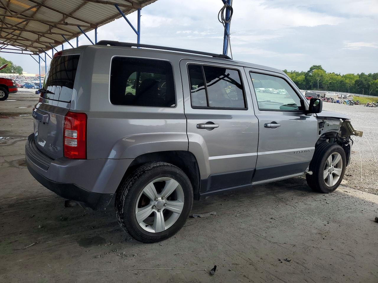 2014 Jeep Patriot Latitude Серебряный vin: 1C4NJRFB7ED735025