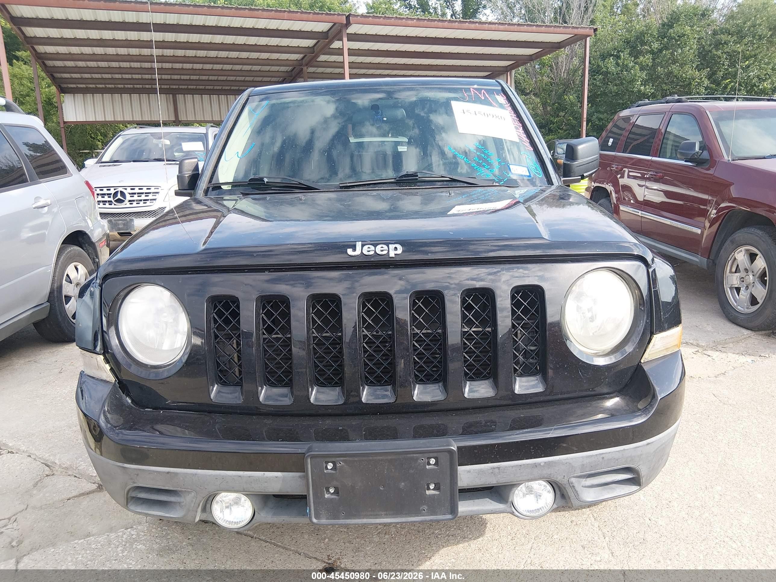 2014 Jeep Patriot Latitude Black vin: 1C4NJRFB7ED792700