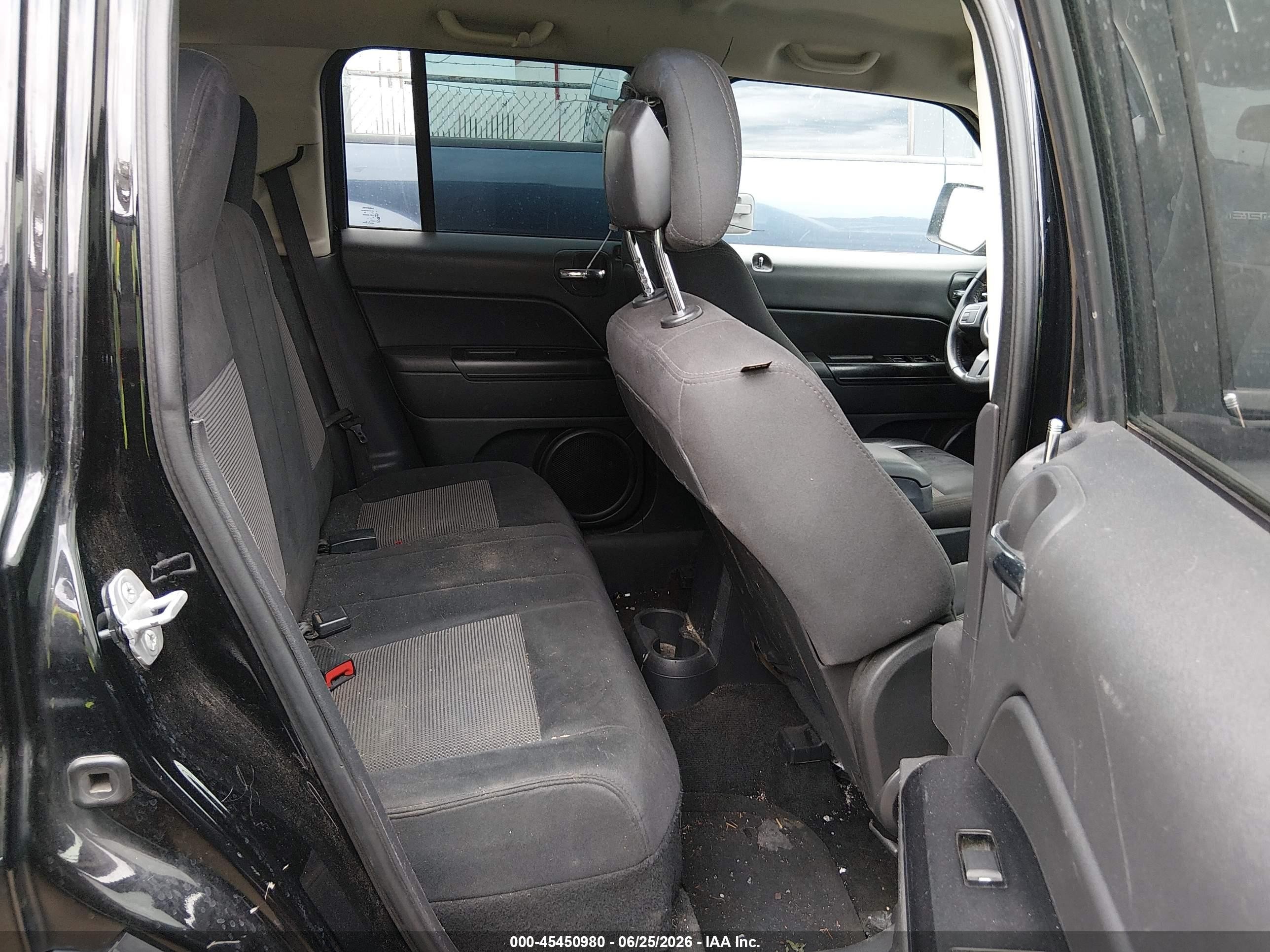 2014 Jeep Patriot Latitude Black vin: 1C4NJRFB7ED792700