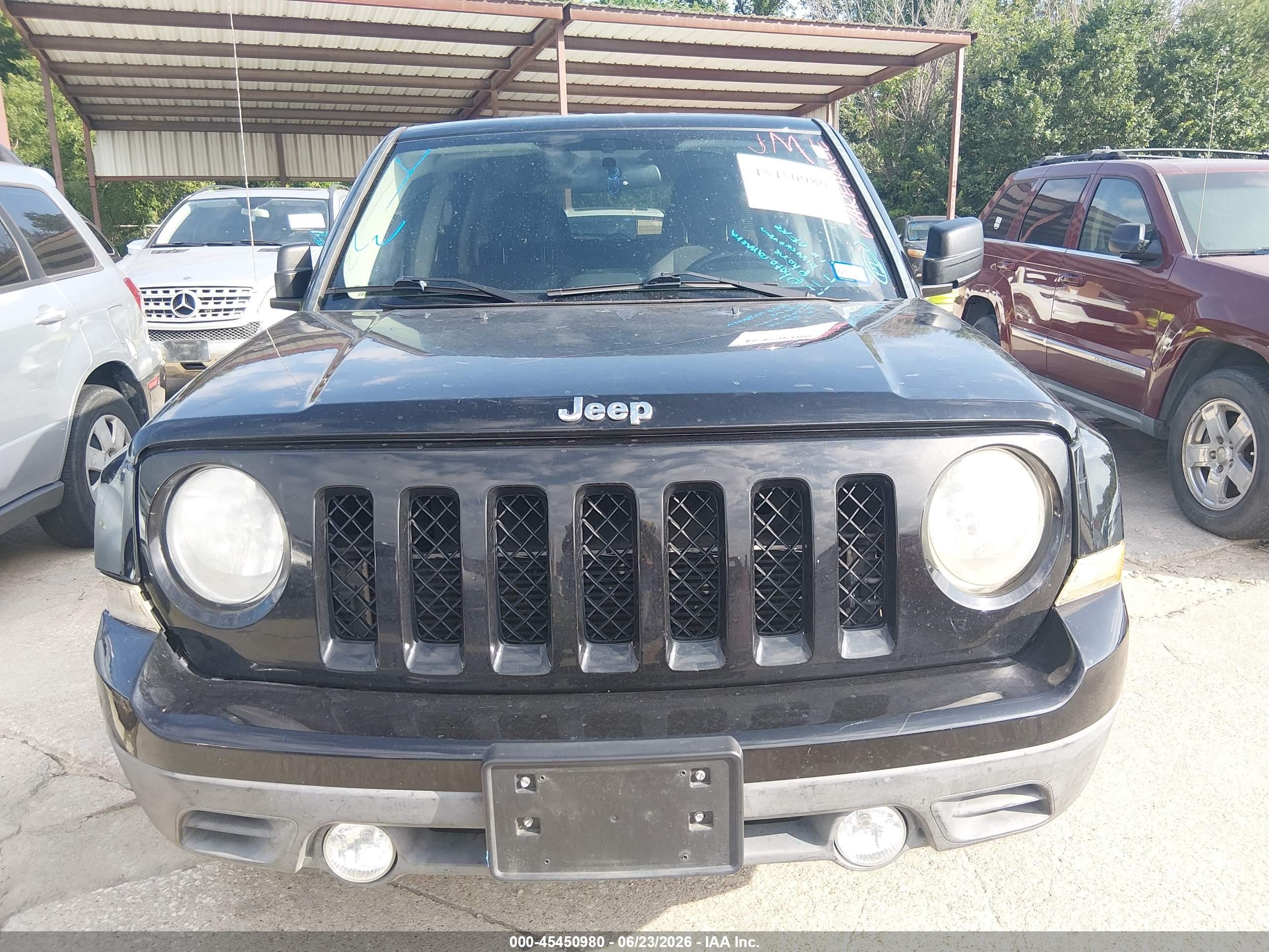 2014 Jeep Patriot Latitude Black vin: 1C4NJRFB7ED792700
