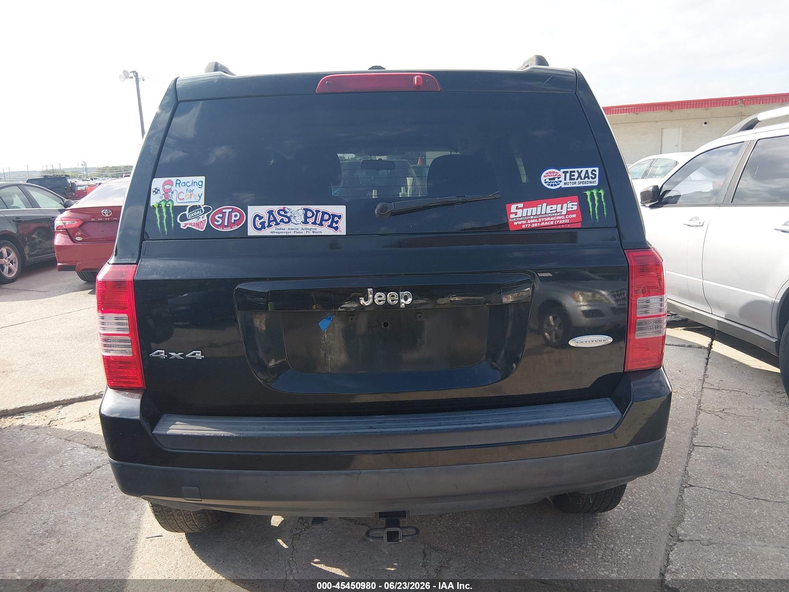 2014 Jeep Patriot Latitude Black vin: 1C4NJRFB7ED792700